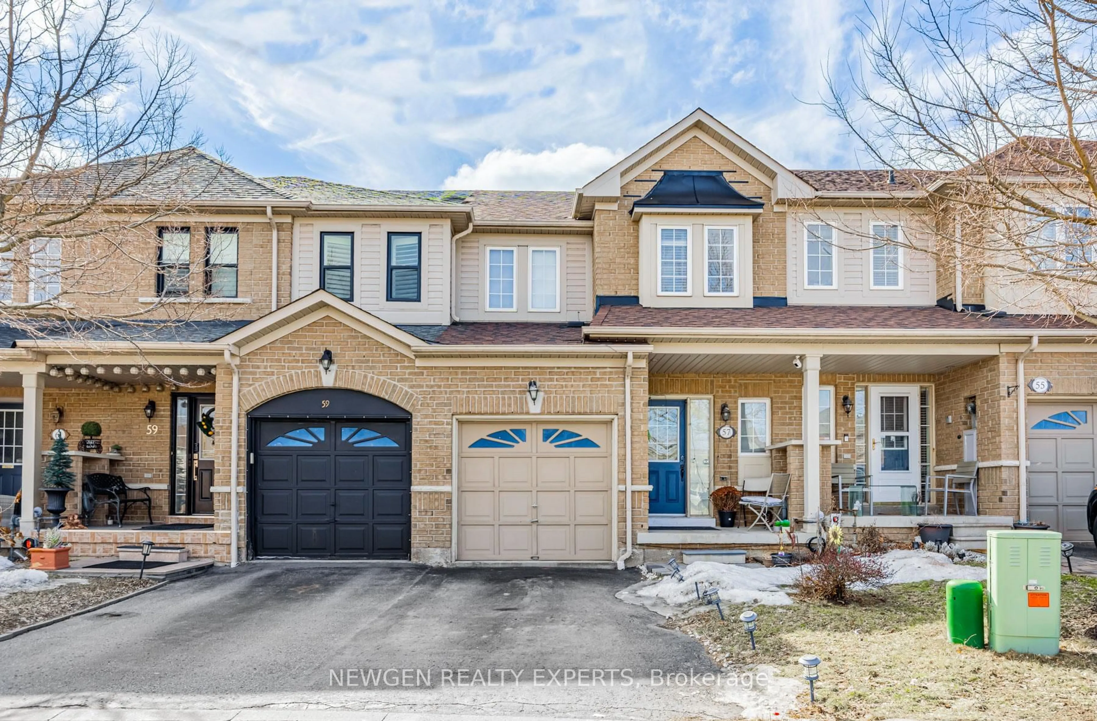 Home with brick exterior material, street for 57 Beer Cres, Ajax Ontario L1S 0A3