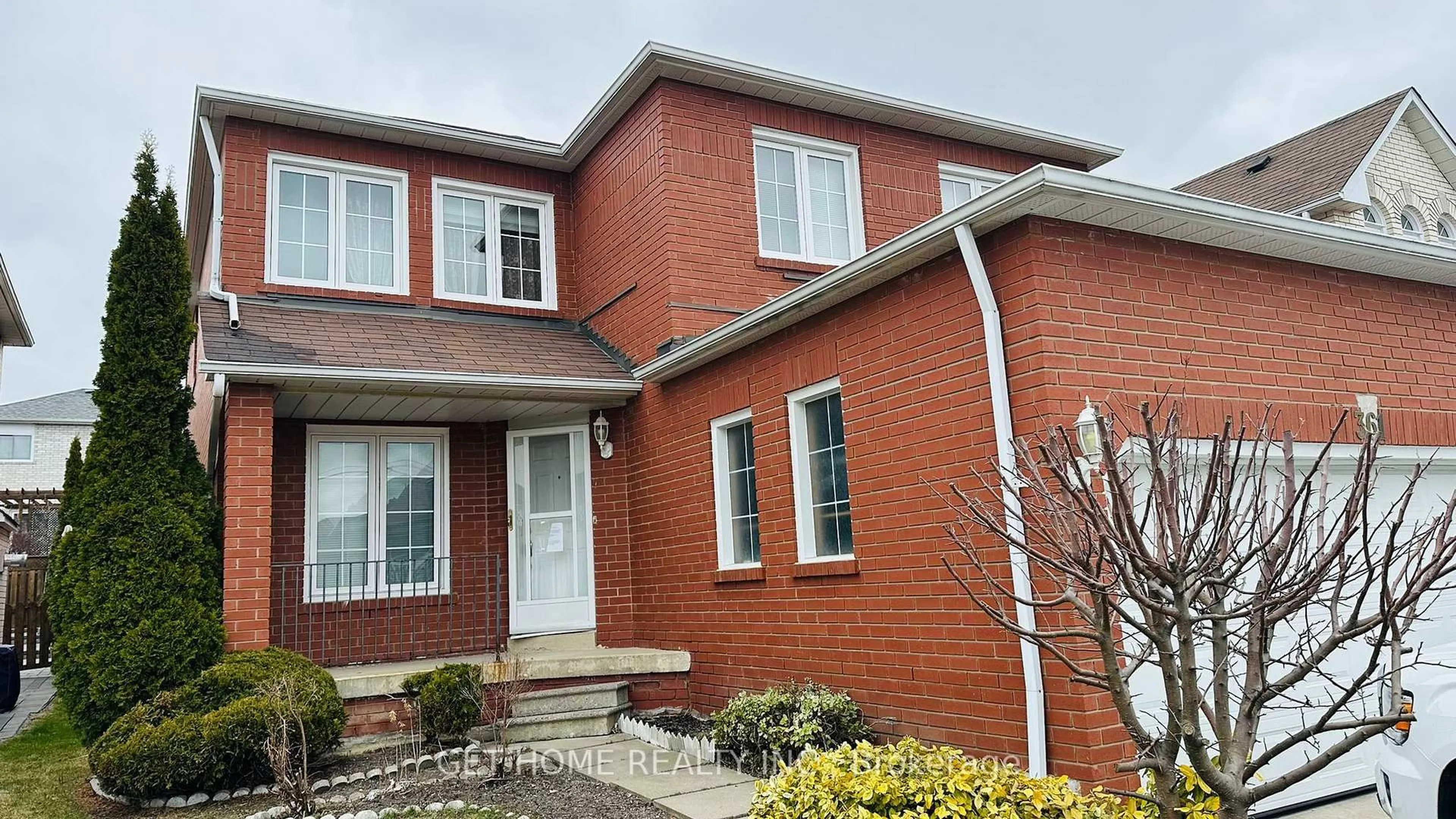 Home with brick exterior material, street for 361 Old Harwood Ave, Ajax Ontario L1Z 1K2
