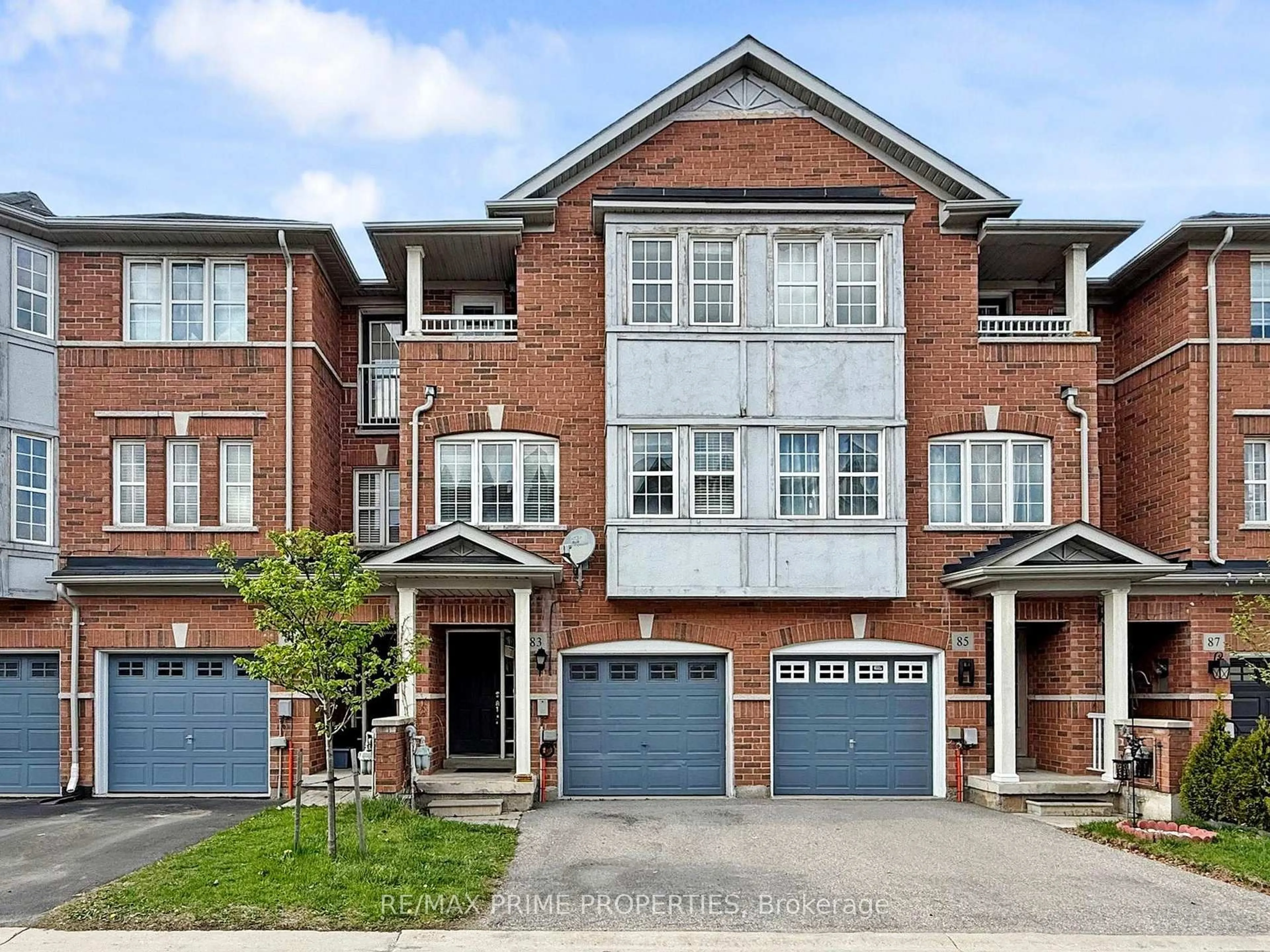 Home with brick exterior material, street for 83 Huxtable Lane, Toronto Ontario M1B 0A4