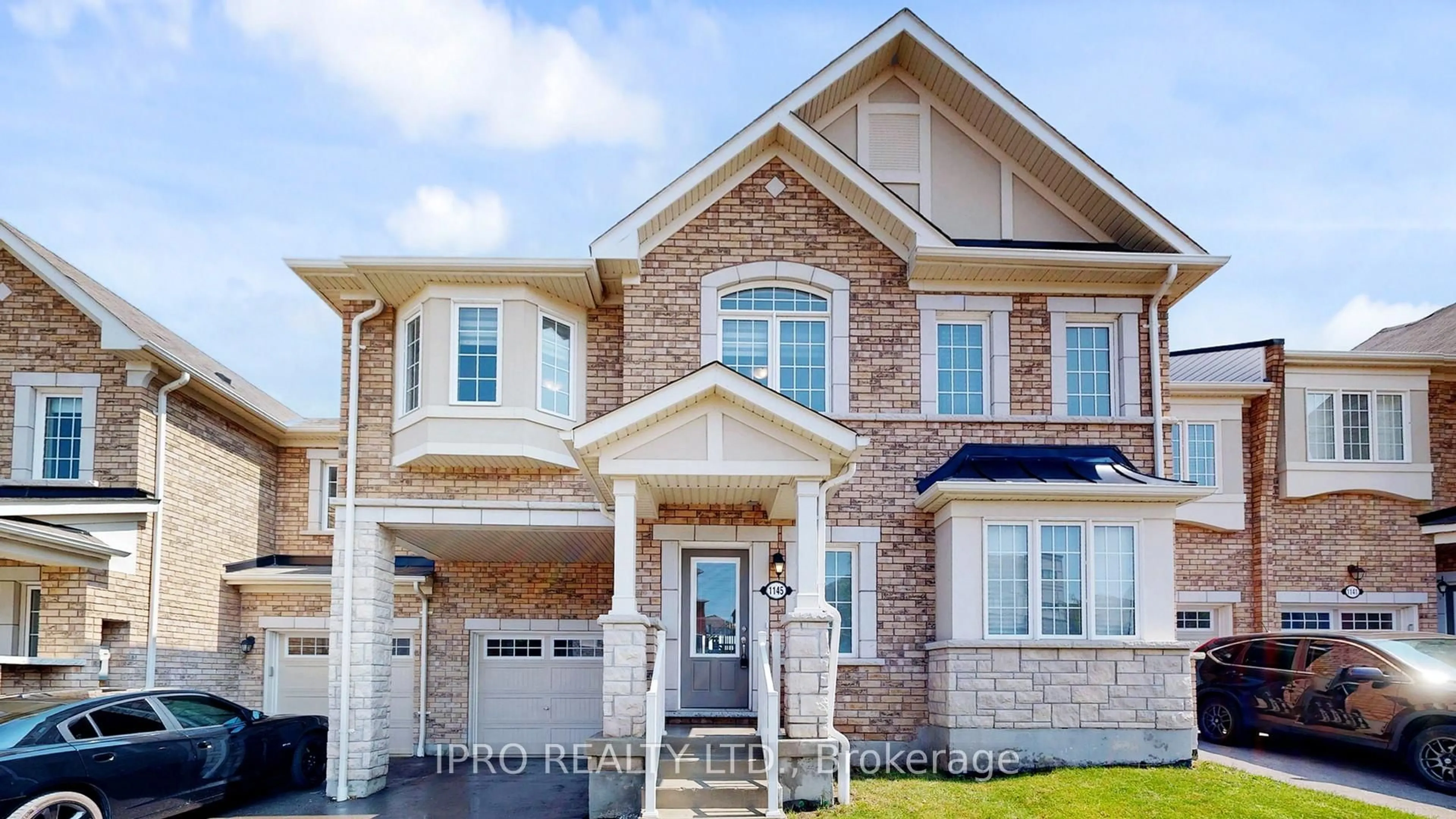 Home with brick exterior material, street for 1145 Dragonfly Ave, Pickering Ontario L1X 0G1