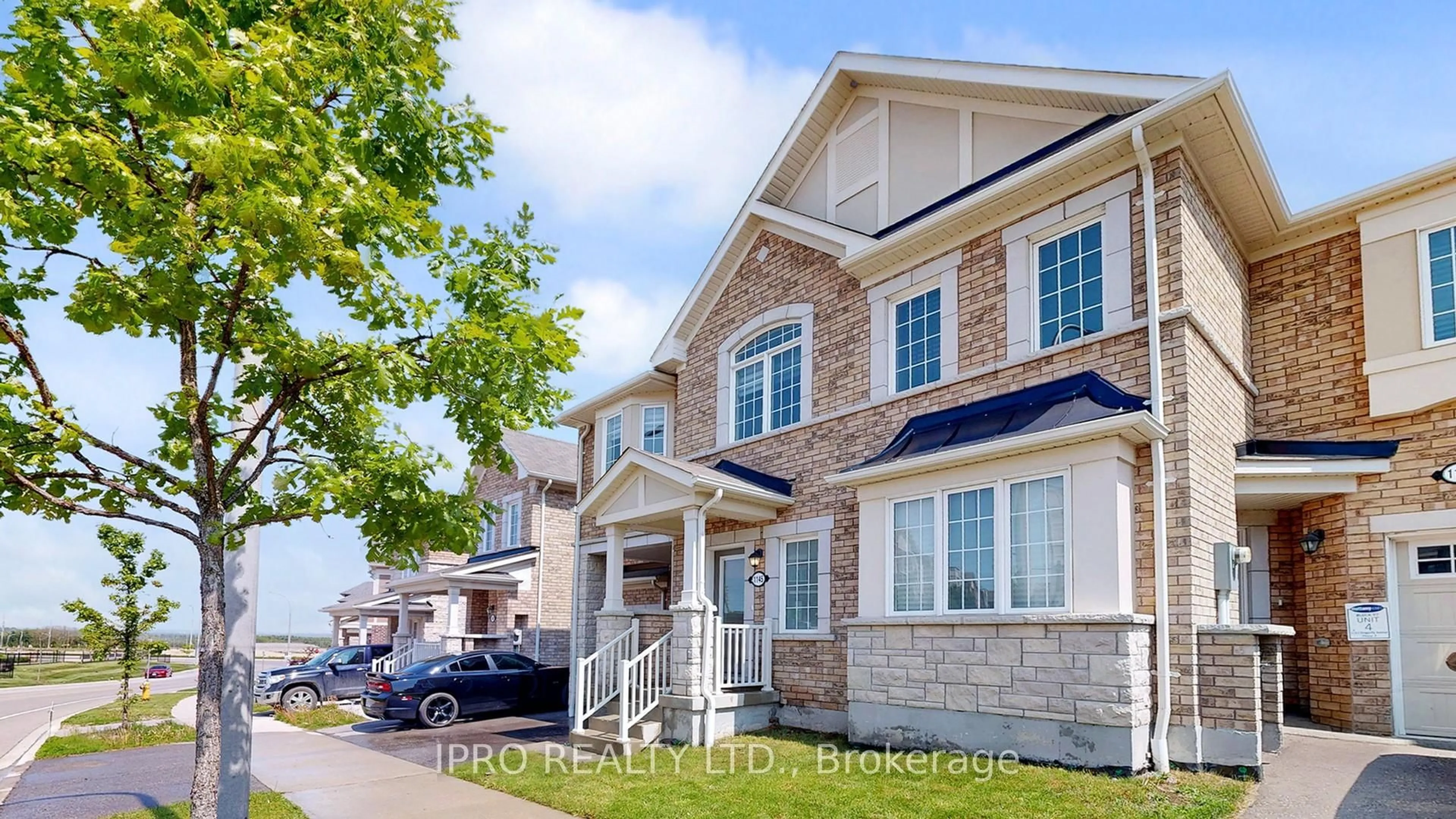 Home with brick exterior material, street for 1145 Dragonfly Ave, Pickering Ontario L1X 0G1