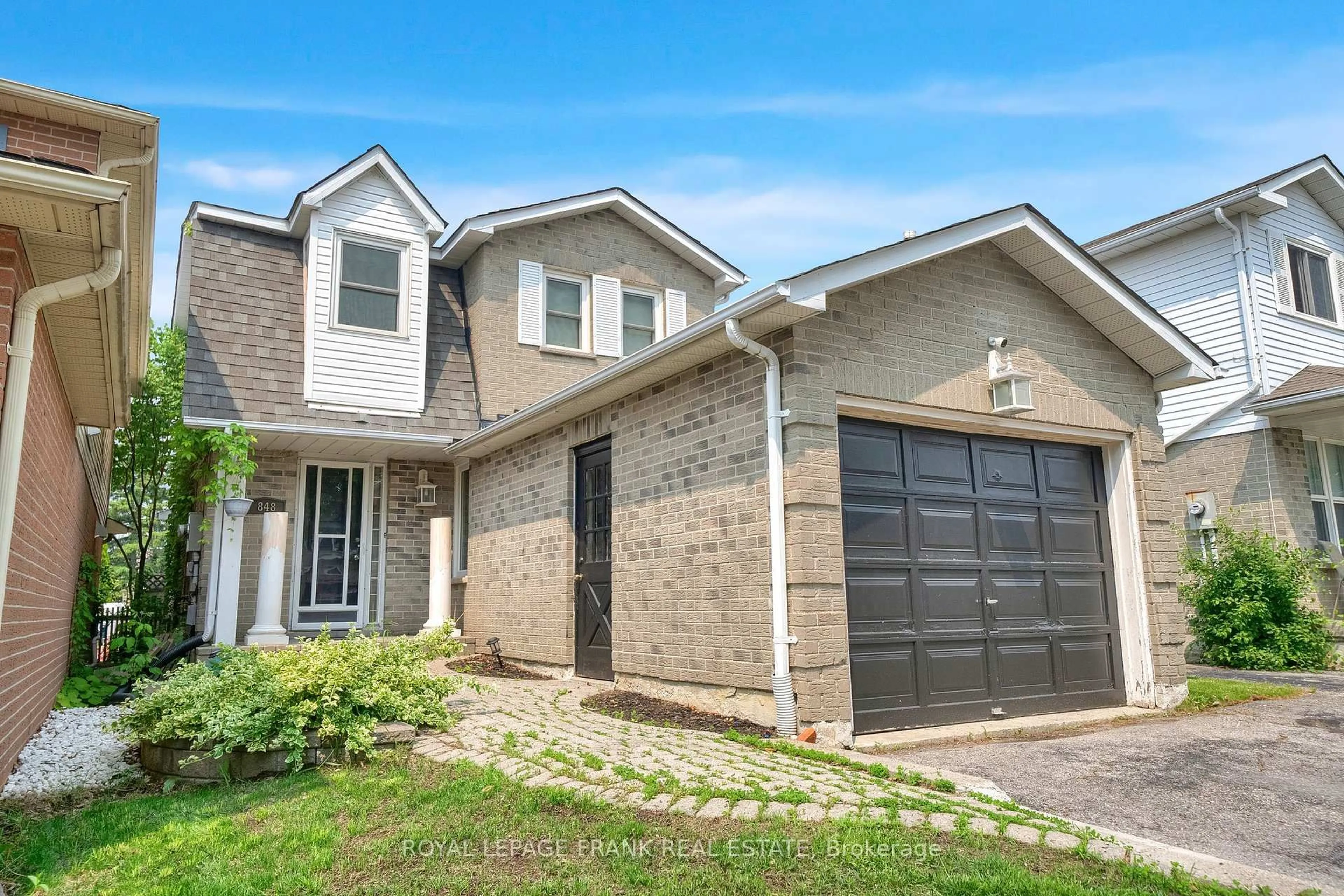 Home with brick exterior material, street for 848 Attersley Dr, Oshawa Ontario L1K 1T9