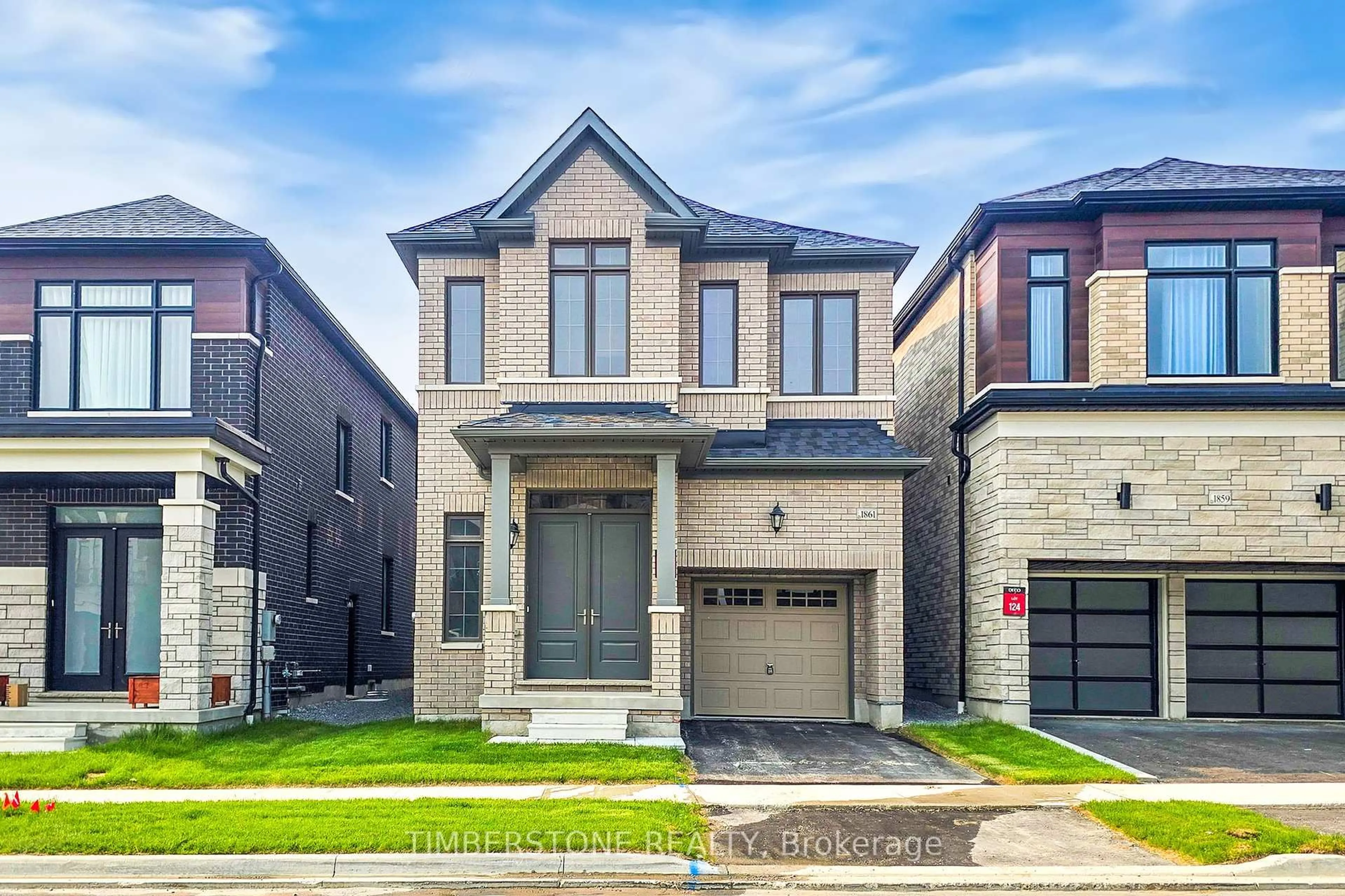 Home with brick exterior material, street for 1861 Lotus Blossom Rd, Pickering Ontario L1Y 0B6