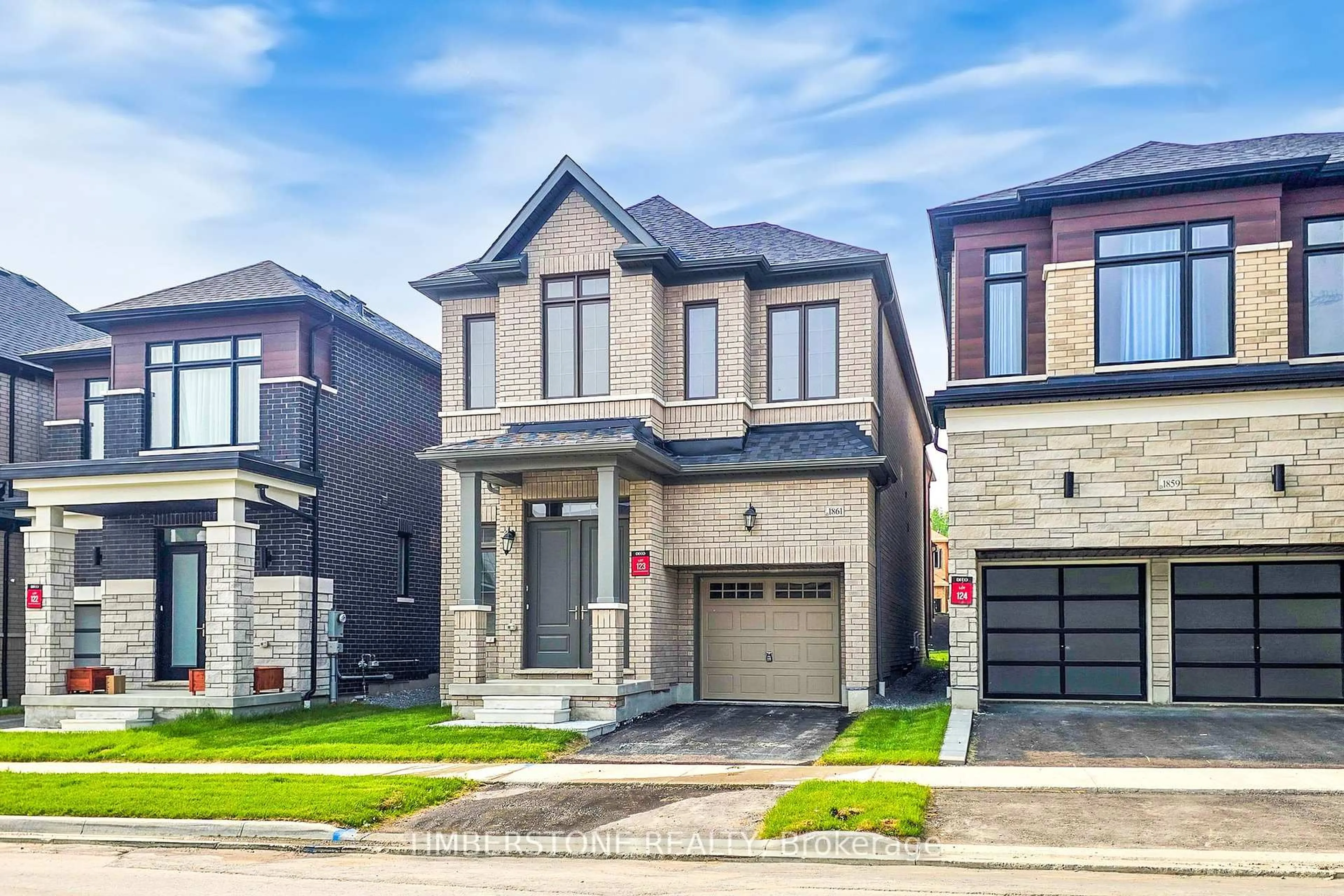 Home with brick exterior material, street for 1861 Lotus Blossom Rd, Pickering Ontario L1Y 0B6
