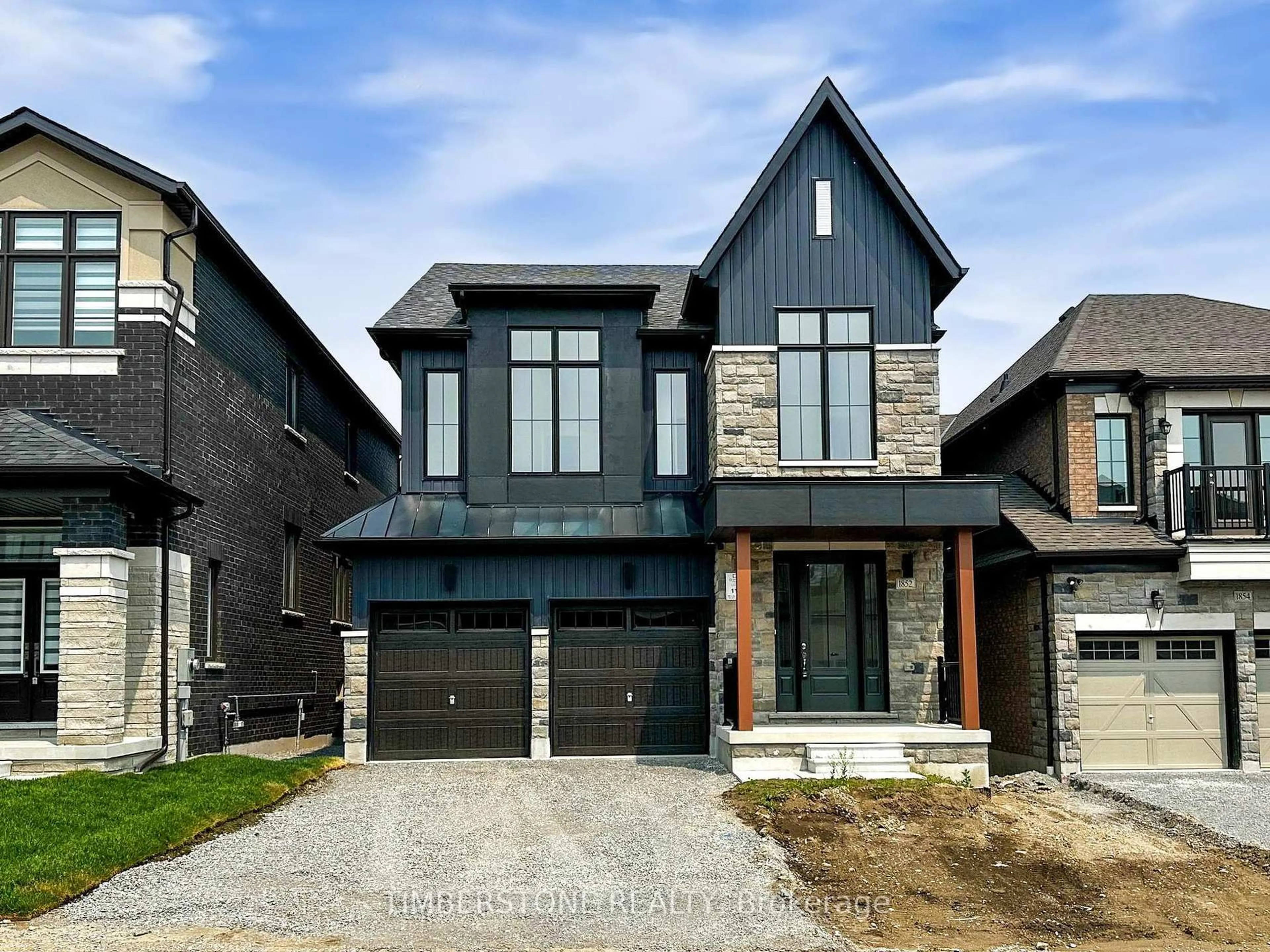 Home with brick exterior material, street for 1852 Lotus Blossom Rd, Pickering Ontario L1Y 0B6