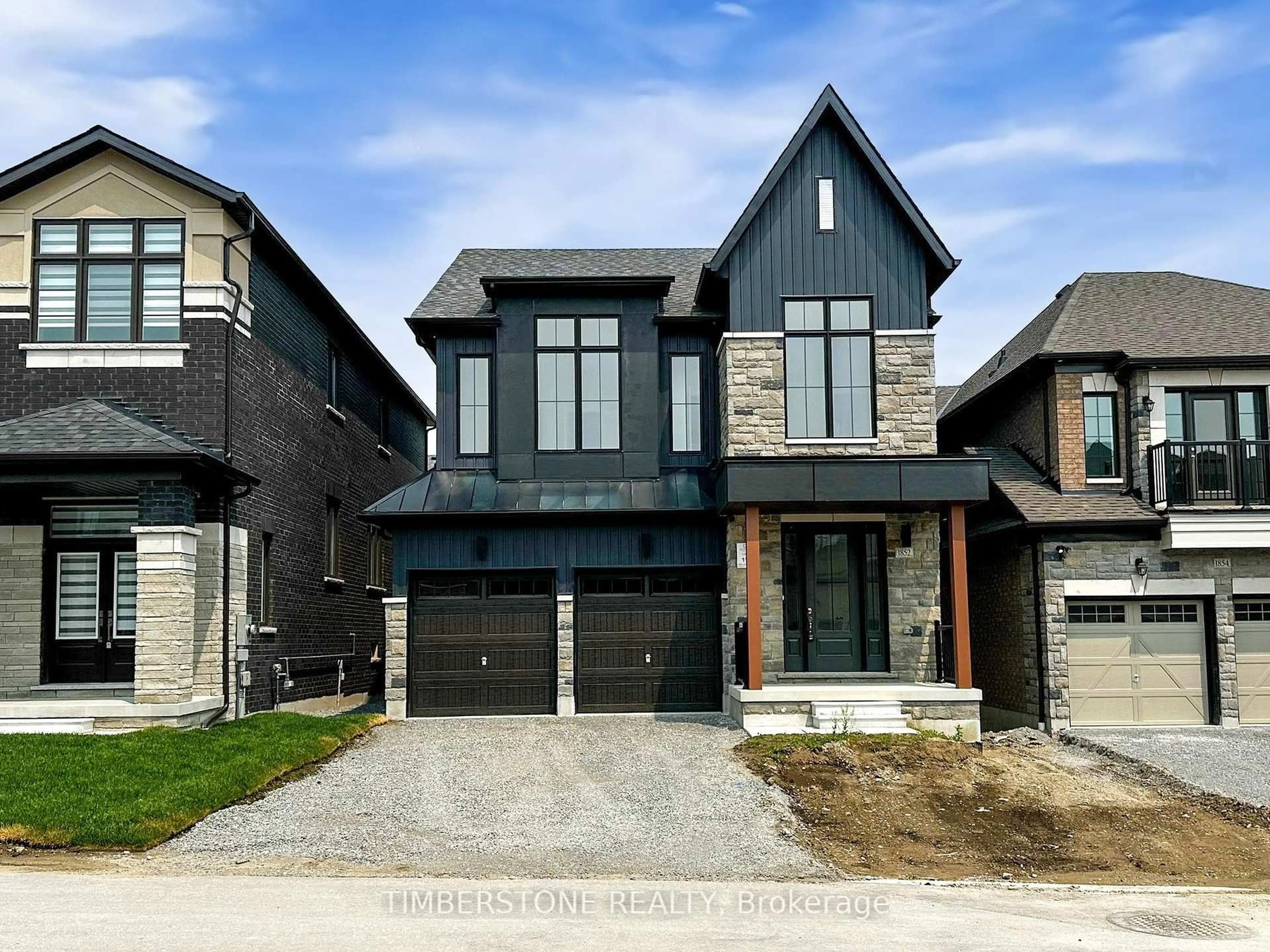 Home with brick exterior material, street for 1852 Lotus Blossom Rd, Pickering Ontario L1Y 0B6