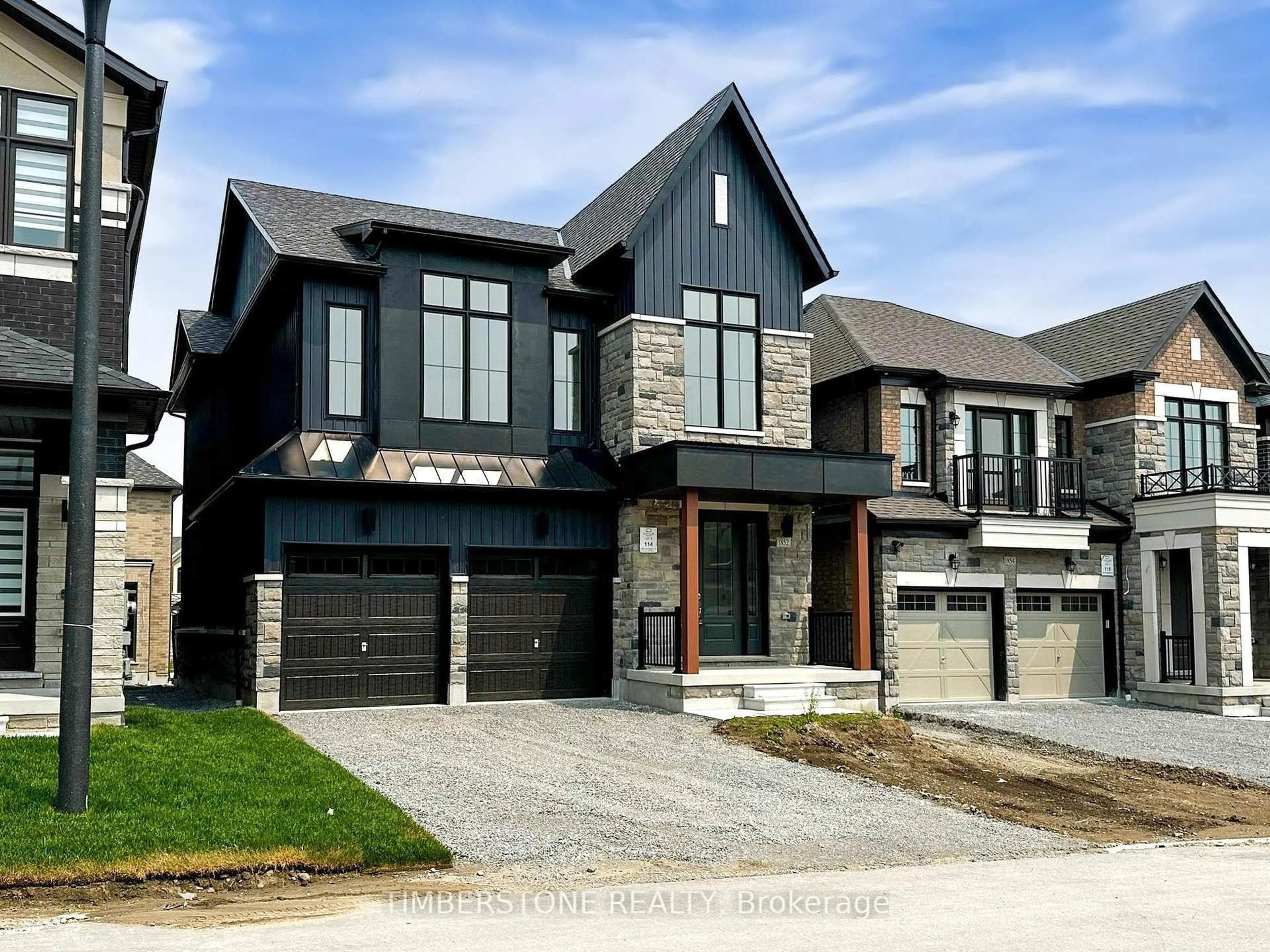 Home with brick exterior material, street for 1852 Lotus Blossom Rd, Pickering Ontario L1Y 0B6