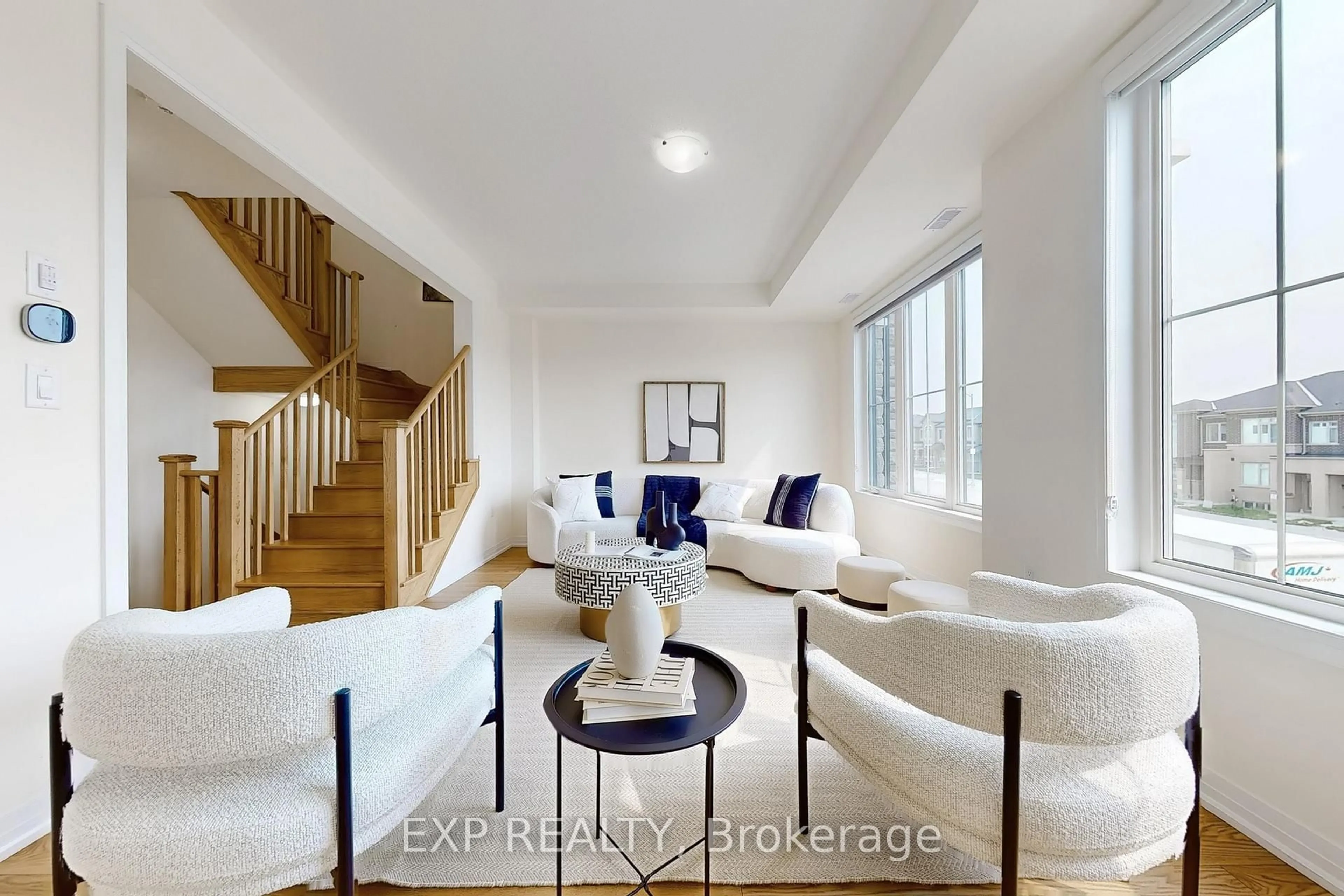 Living room with furniture, unknown for 2736 Peter Matthews Dr, Pickering Ontario L1X 0M2