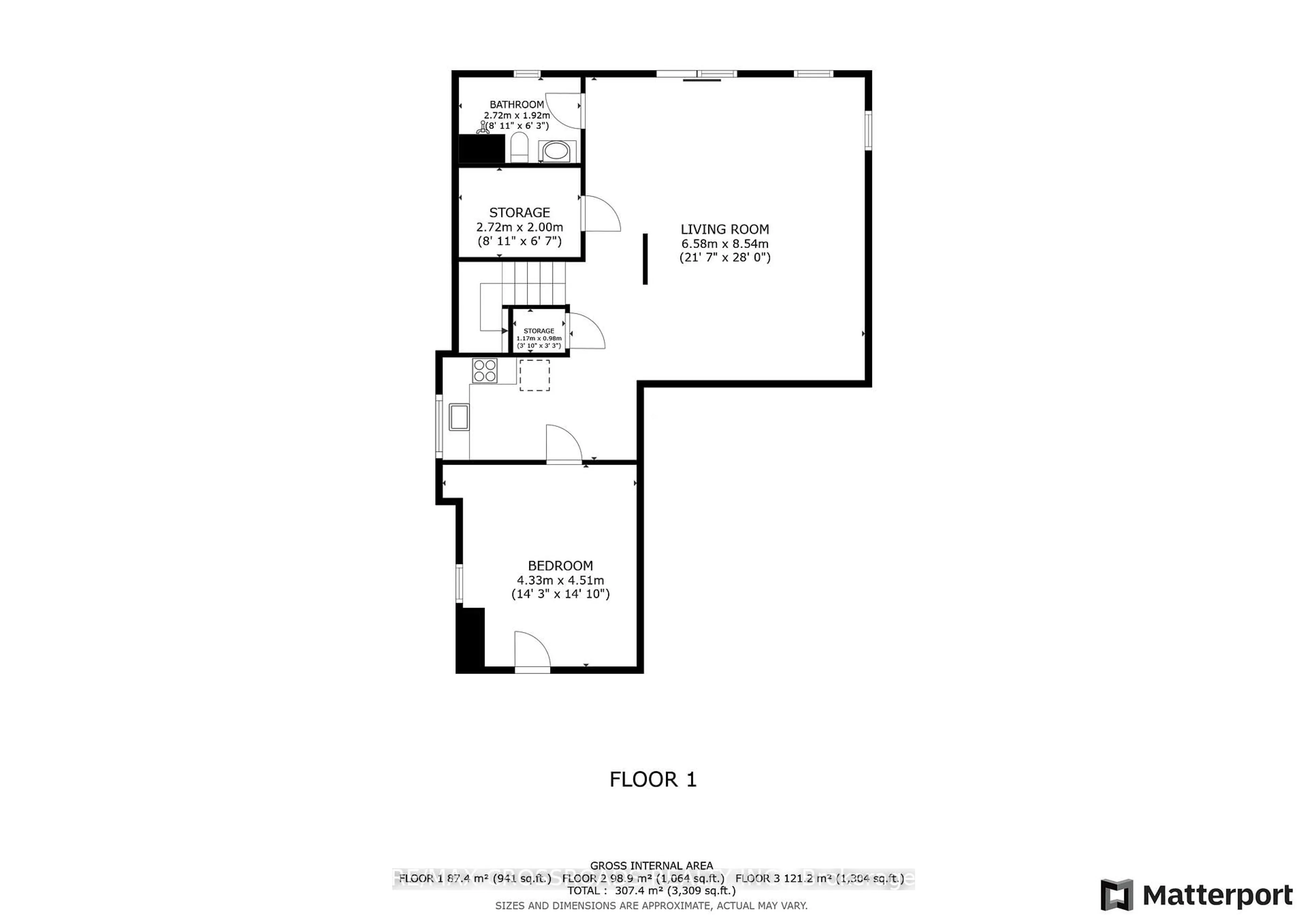 Floor plan for 1383 Langley Circ, Oshawa Ontario L1K 0E2