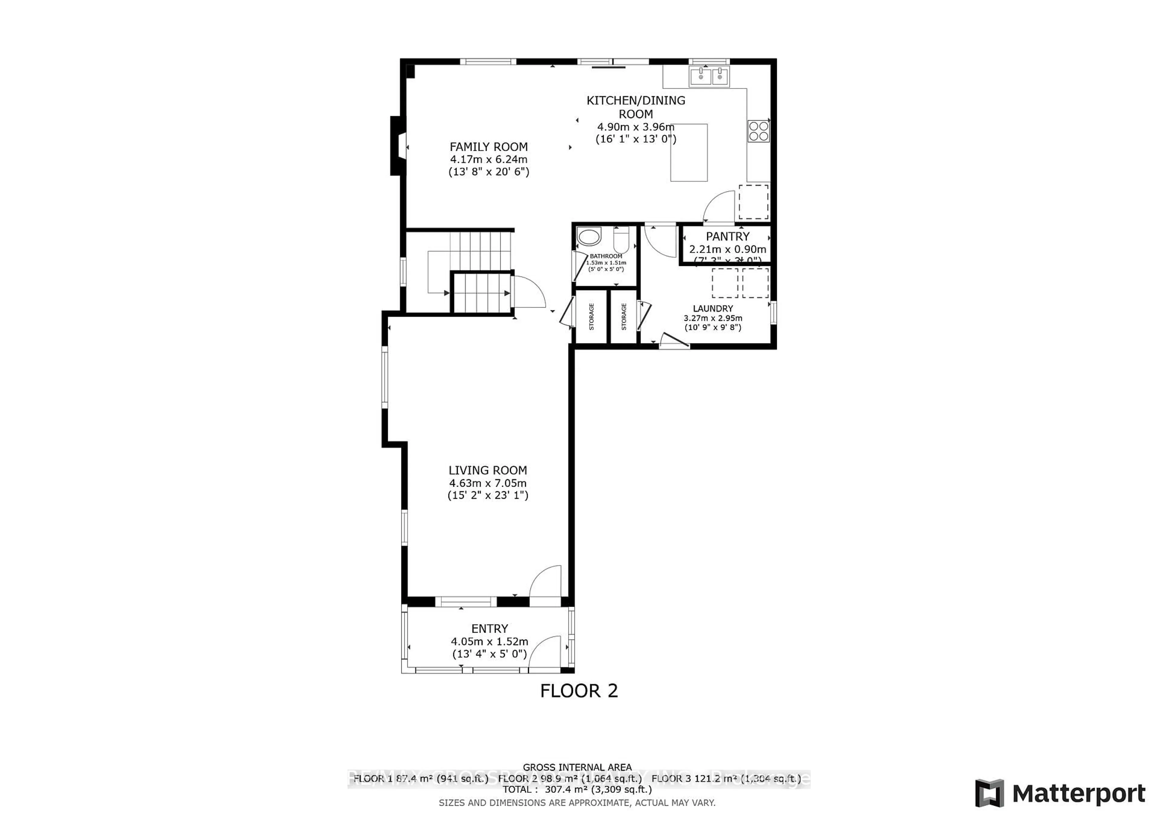 Floor plan for 1383 Langley Circ, Oshawa Ontario L1K 0E2