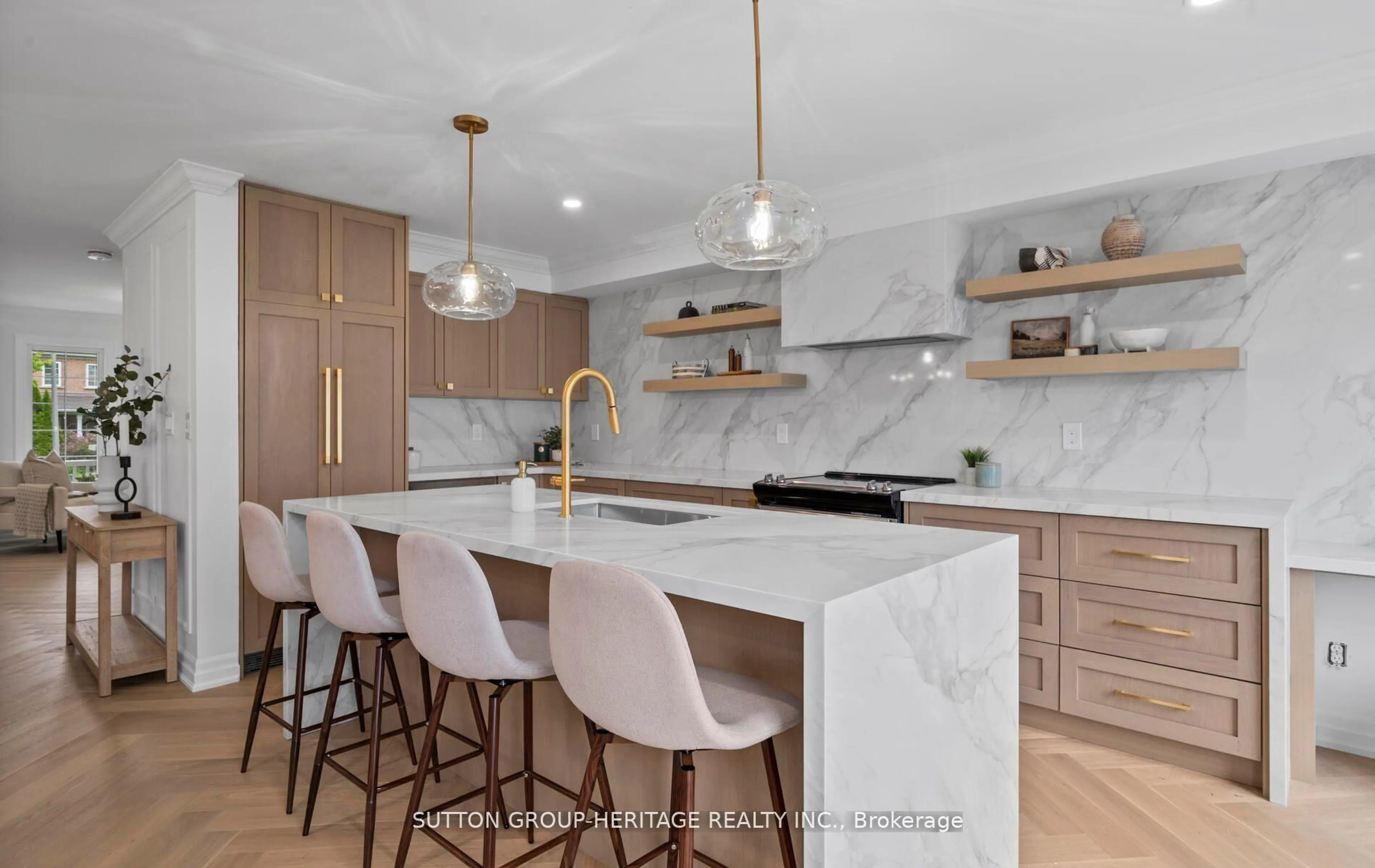 Contemporary kitchen, ceramic/tile floor for 14 Bayside Gate, Whitby Ontario L1N 9T1