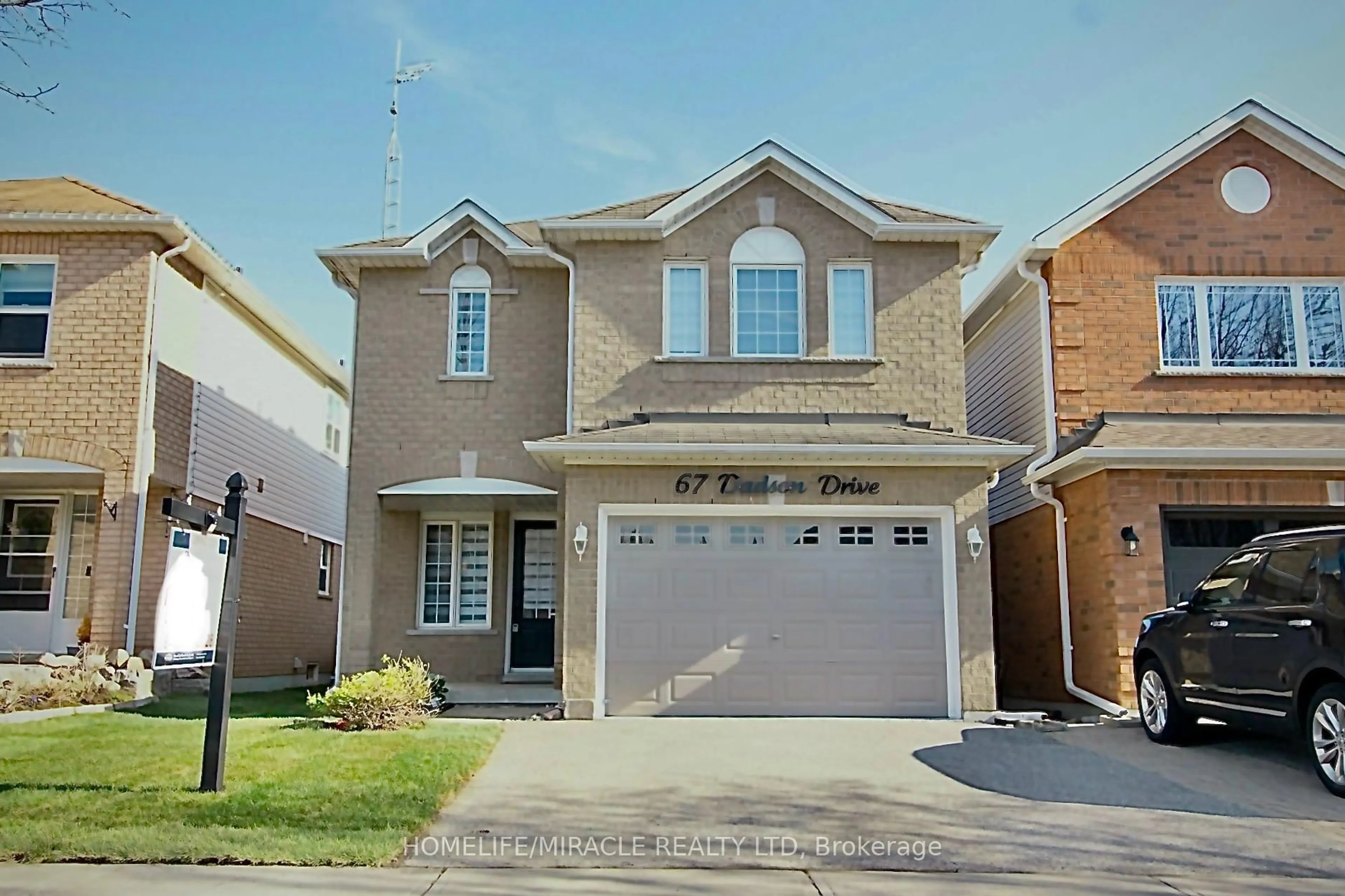 Home with brick exterior material, street for 67 Dadson Dr, Clarington Ontario L1C 5J1