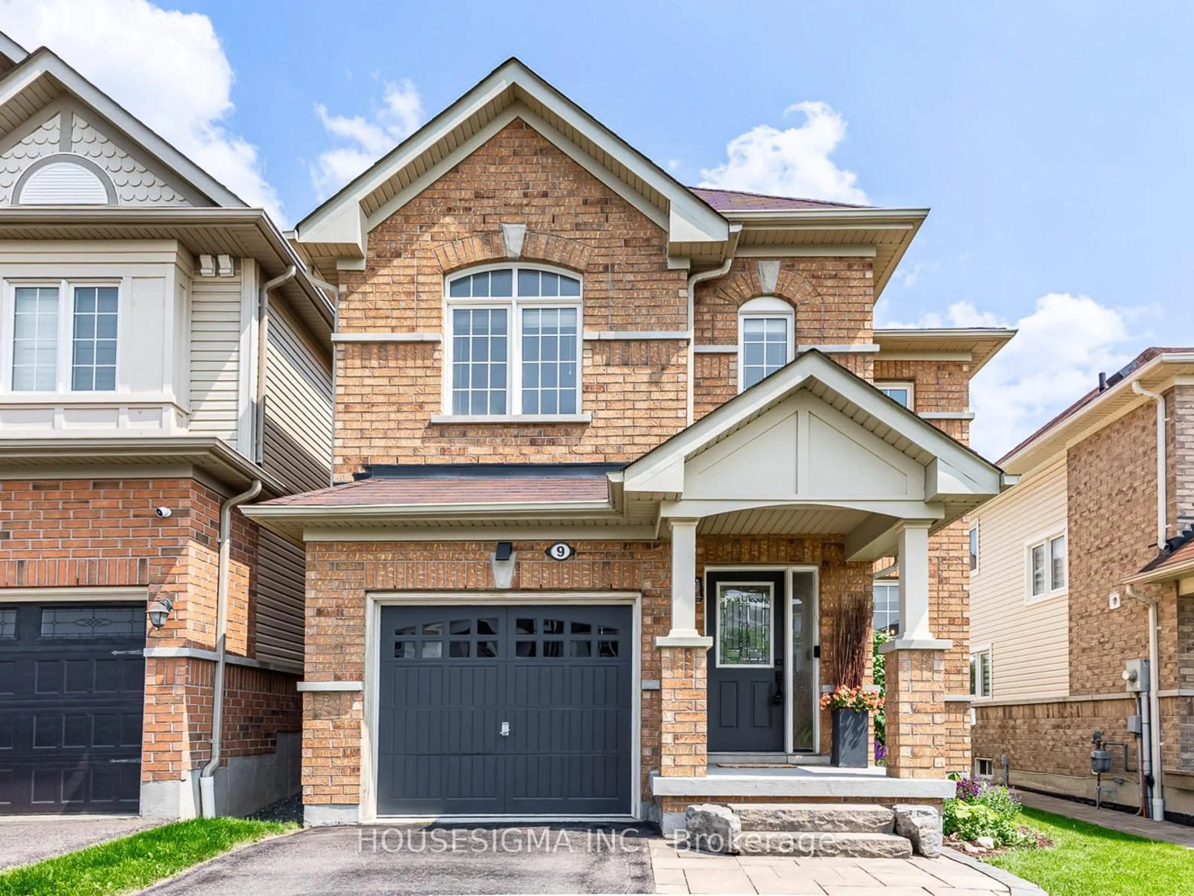 Home with brick exterior material, street for 9 Devlin Cres, Whitby Ontario L1N 0J4
