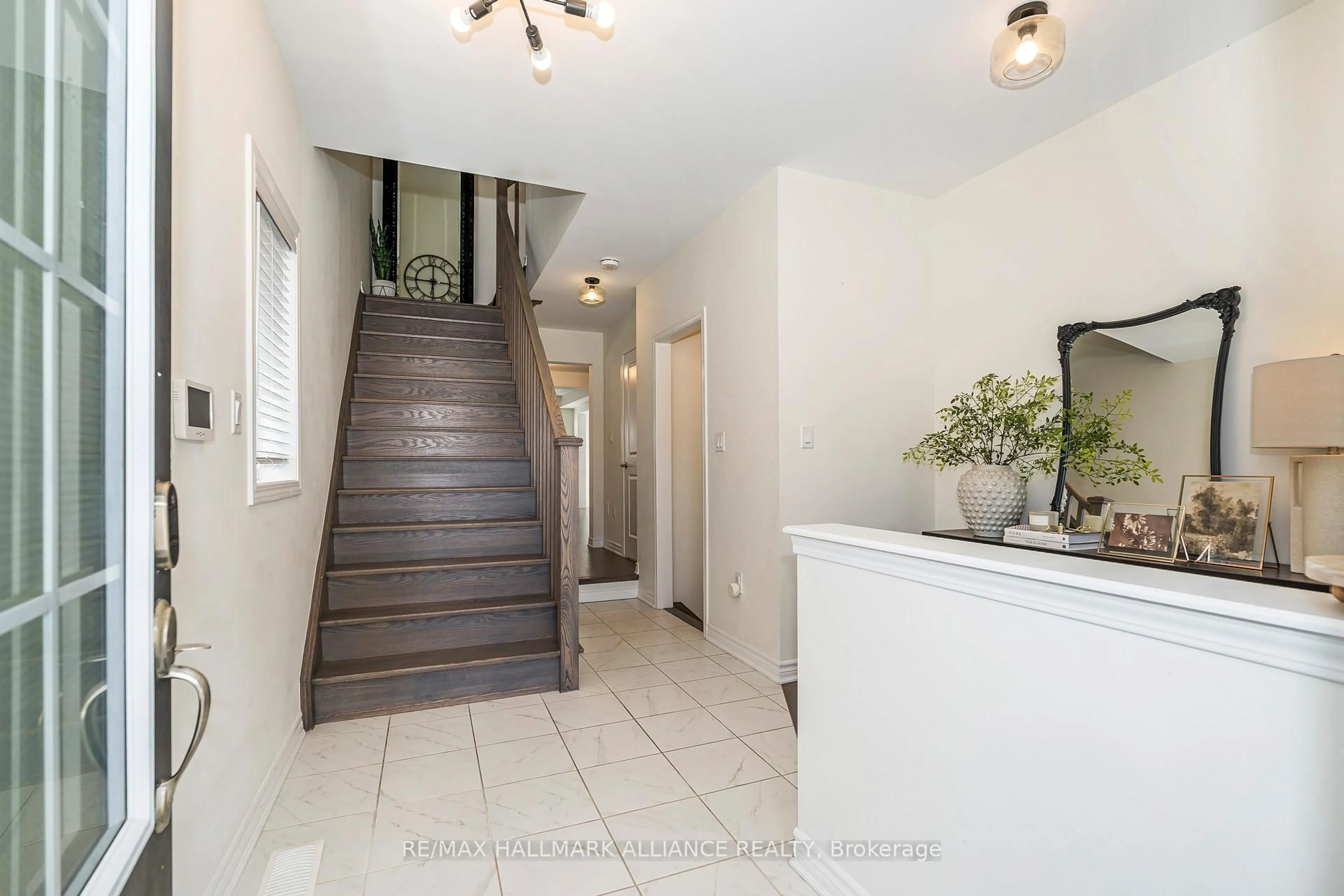 Indoor entryway for 45 George Holley St, Whitby Ontario L1P 0G4