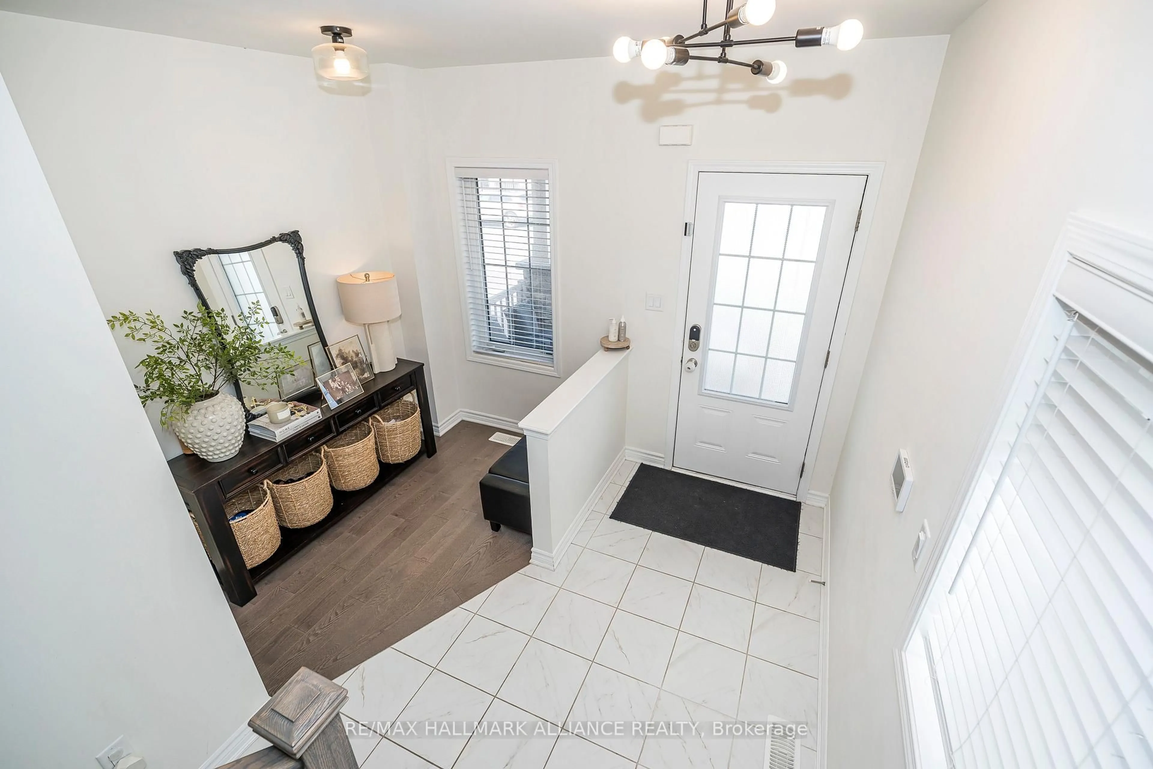 Indoor entryway for 45 George Holley St, Whitby Ontario L1P 0G4