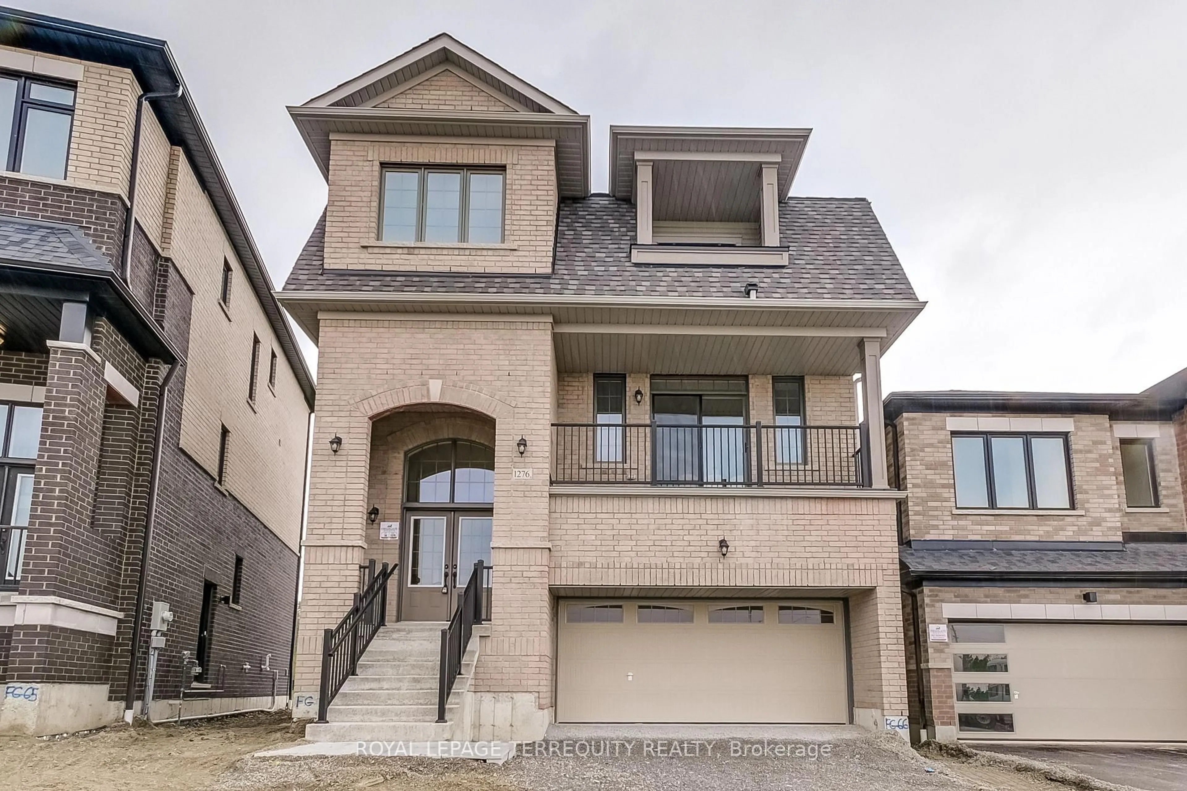 Home with brick exterior material, street for 1276 Talisman Manr, Pickering Ontario L1V 2P8