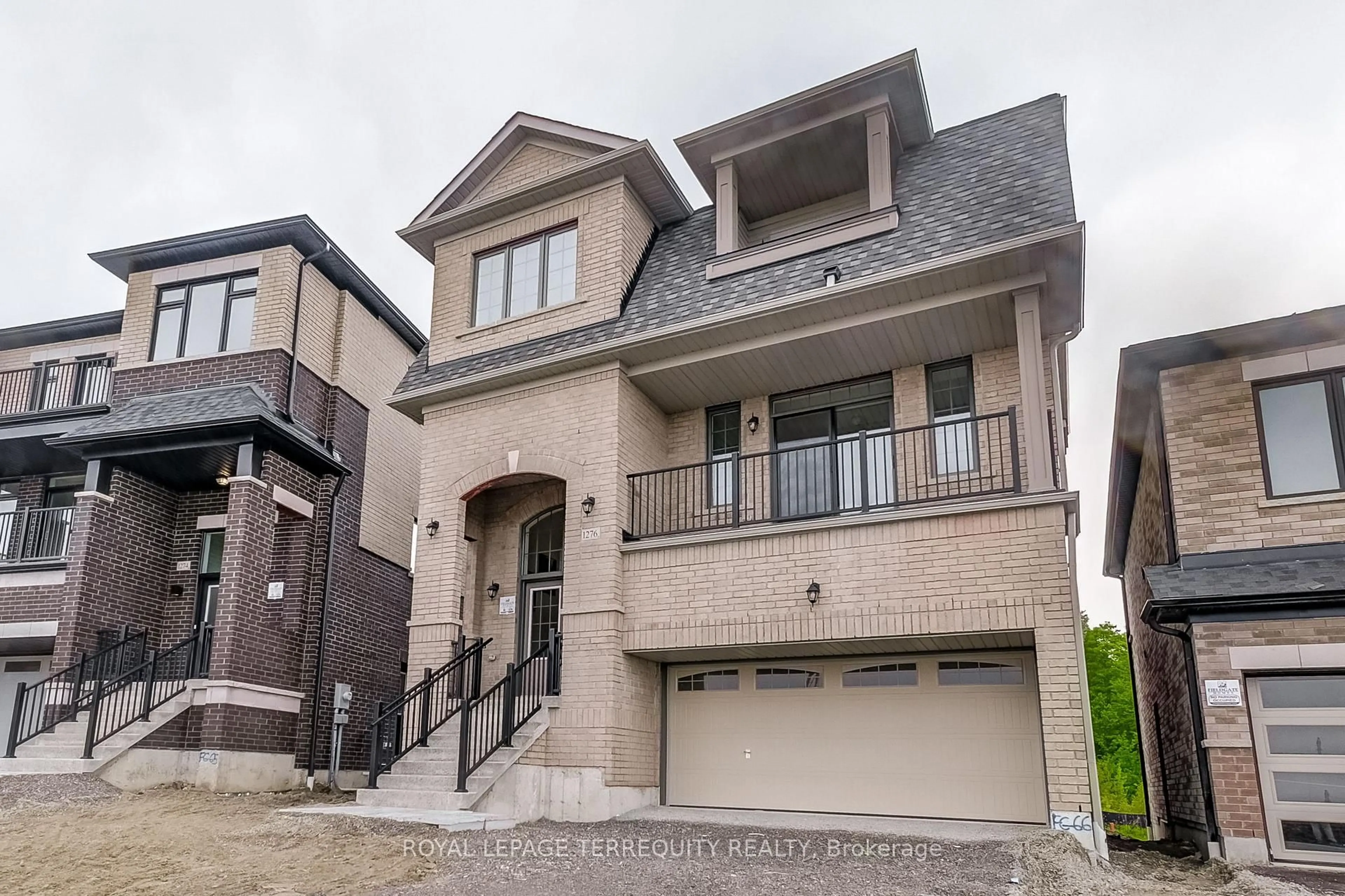Home with brick exterior material, street for 1276 Talisman Manr, Pickering Ontario L1V 2P8