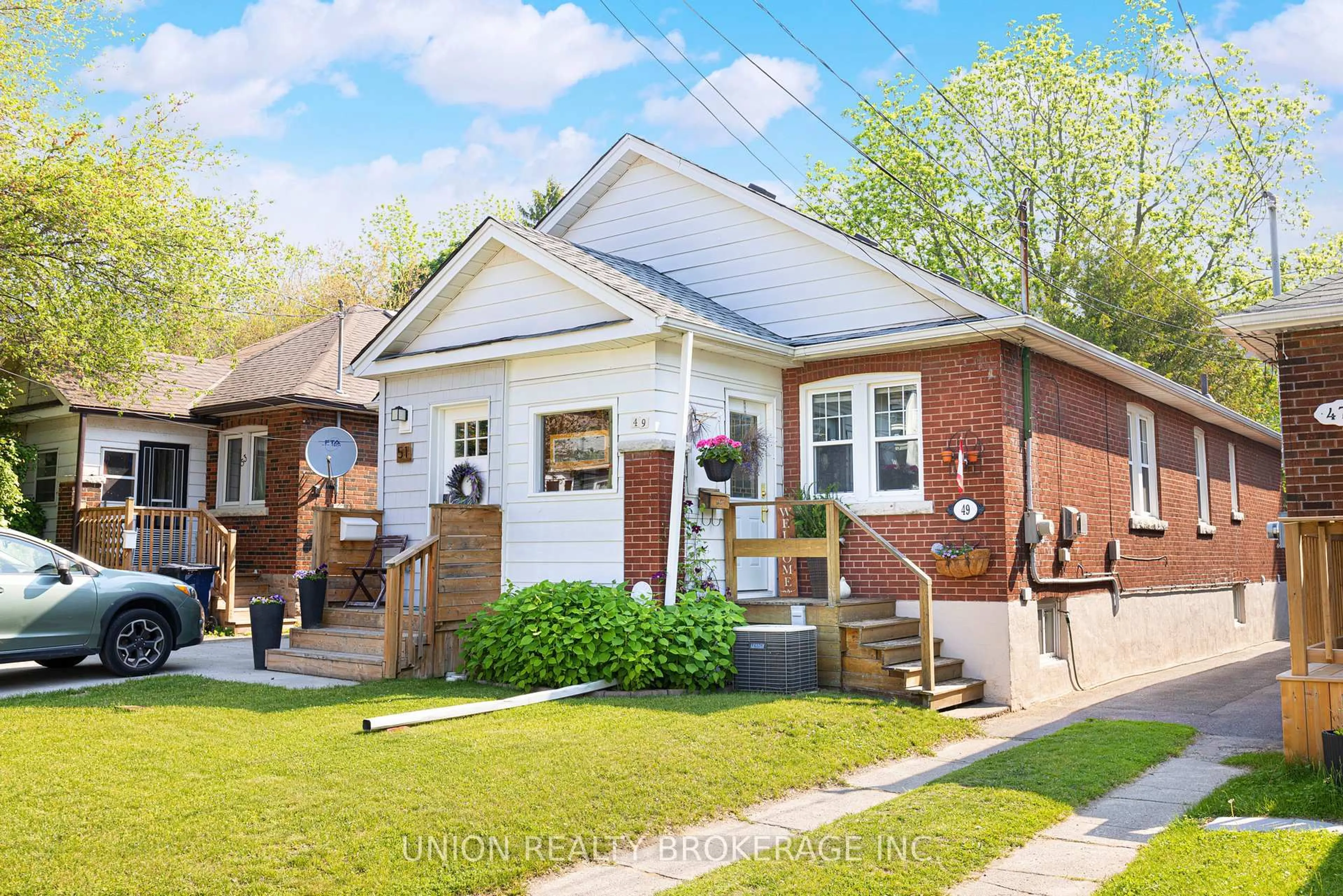 Home with brick exterior material, street for 49 Valhalla Blvd, Toronto Ontario M1N 3B4