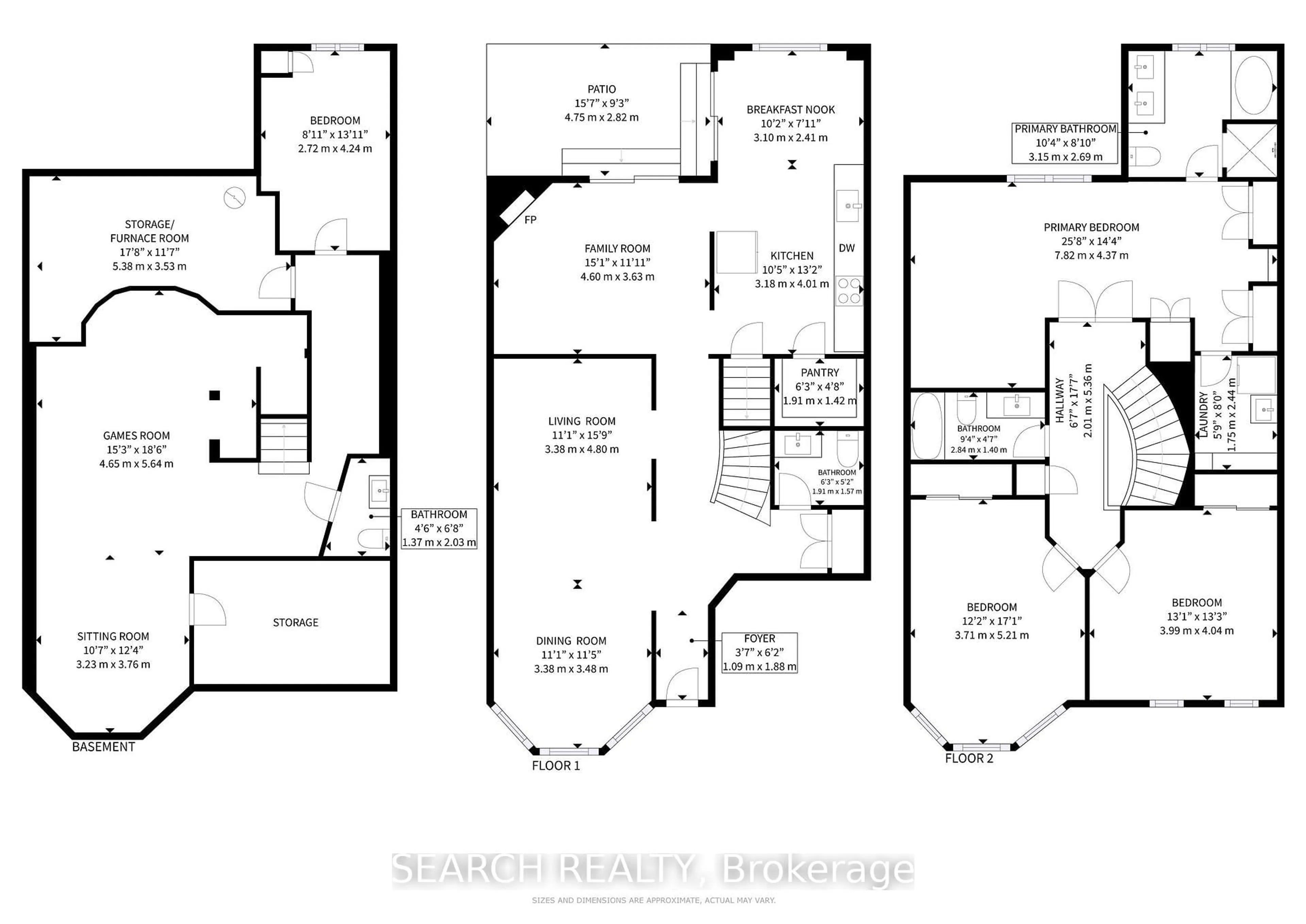 Floor plan for 2 Angus Dr, Ajax Ontario L1S 5B7