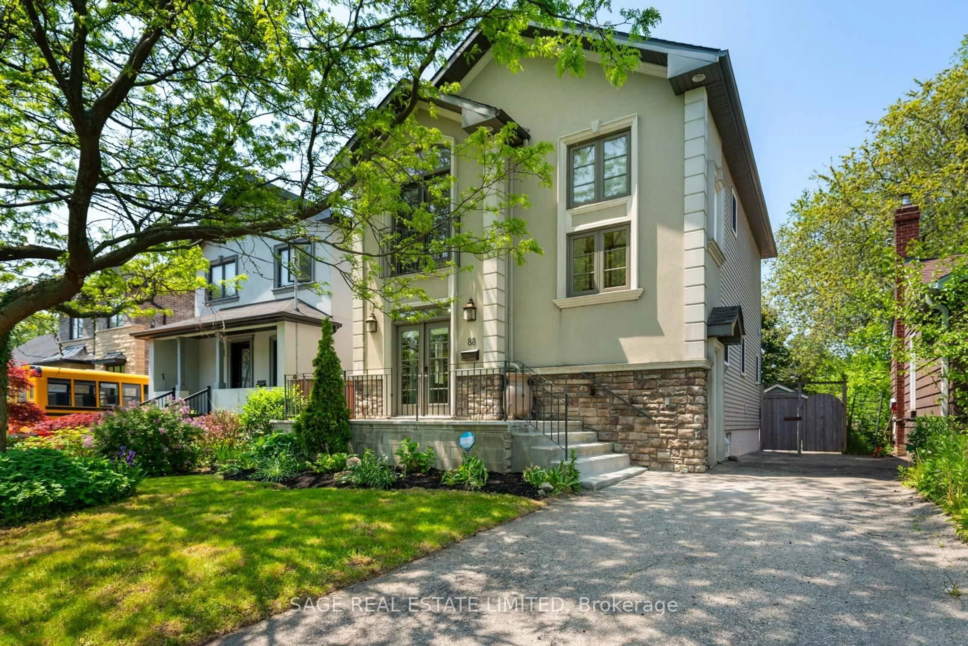 Home with brick exterior material, street for 88 Gradwell Dr, Toronto Ontario M1M 2N2