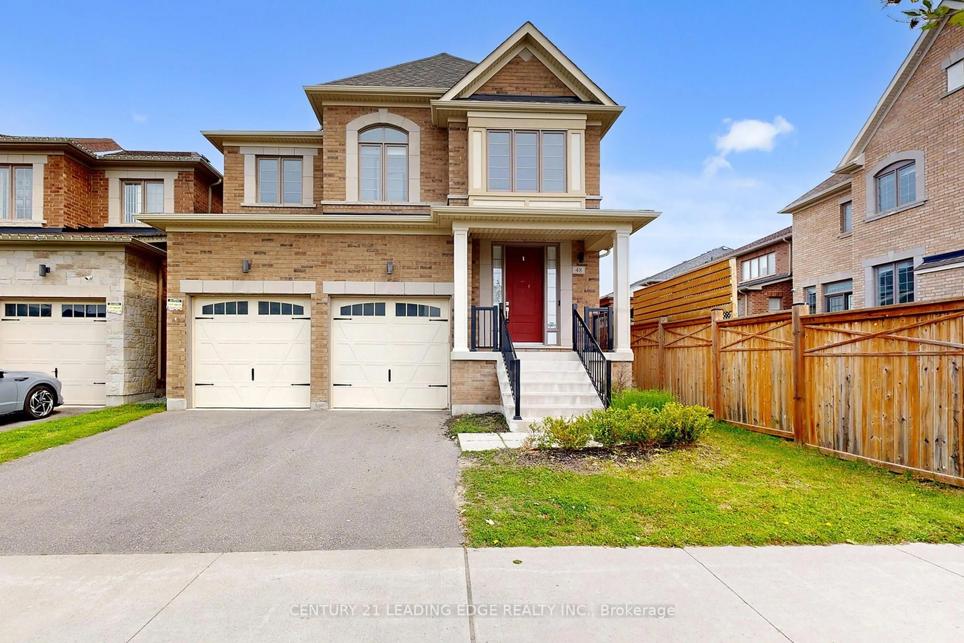 Home with brick exterior material, street for 48 Micklefield Ave, Whitby Ontario L1P 0C4