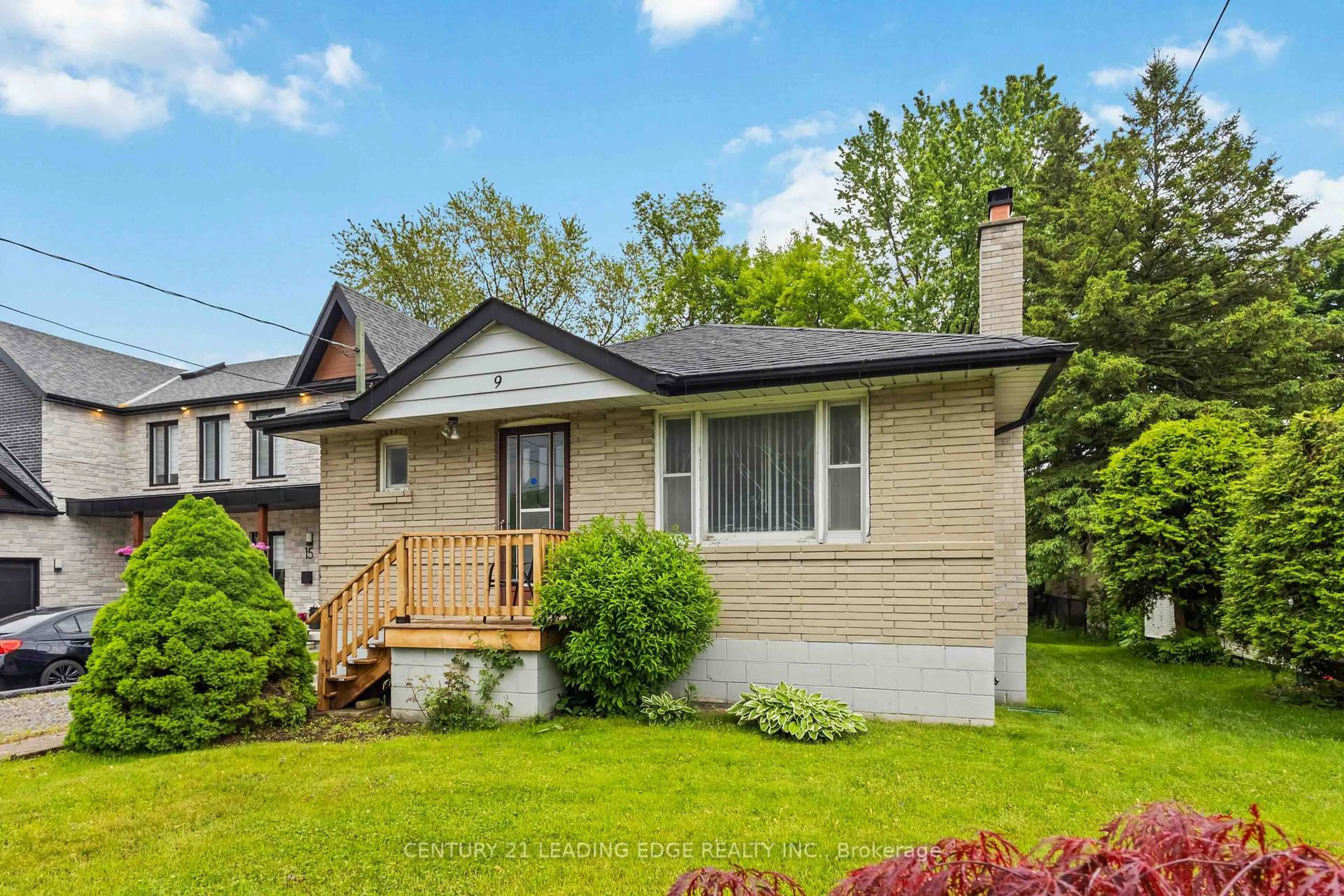 Home with brick exterior material, street for 9 EUCLID Ave, Toronto Ontario M1C 1J7
