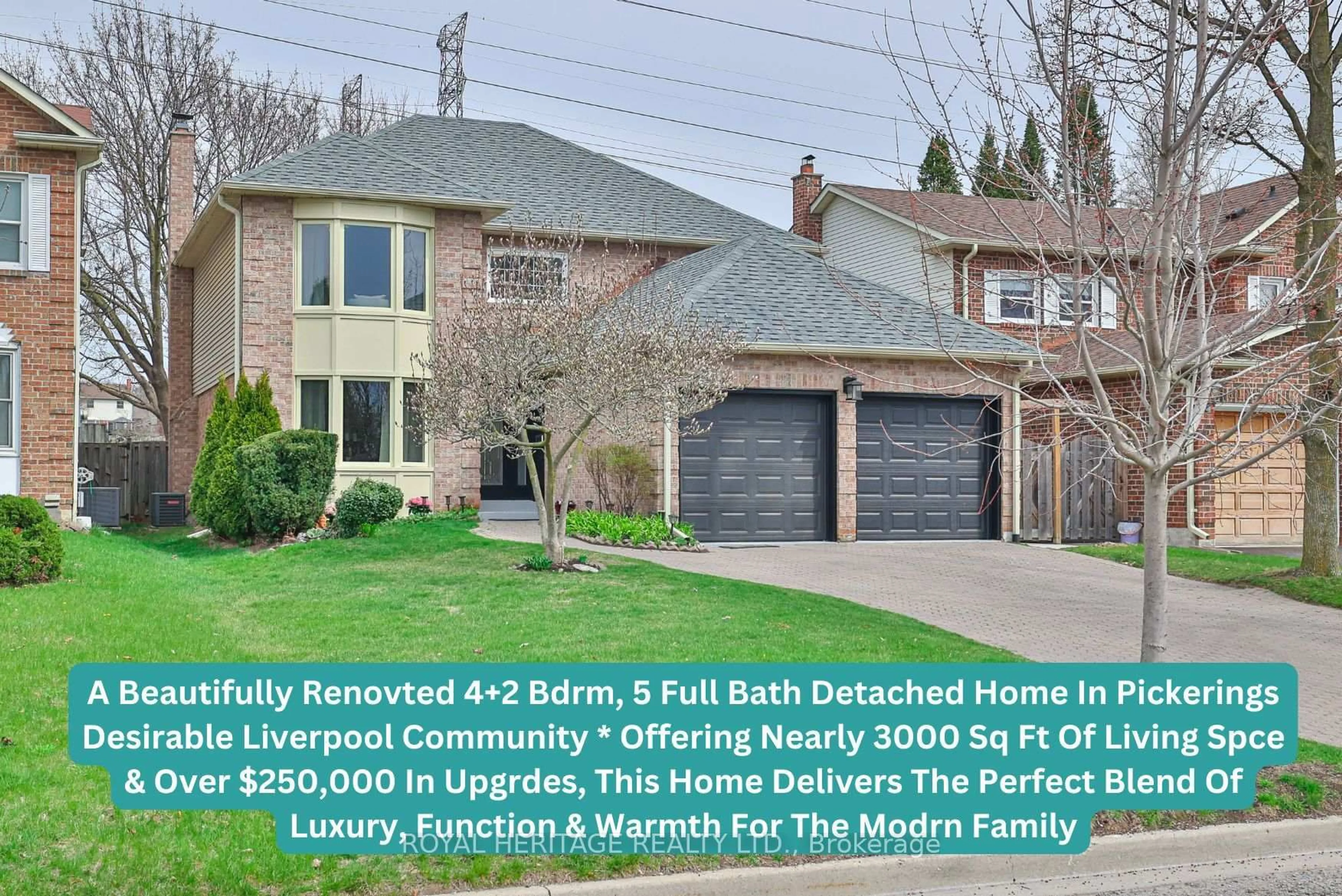 Unknown for 1131 Harvest Dr, Pickering Ontario L1X 1B5