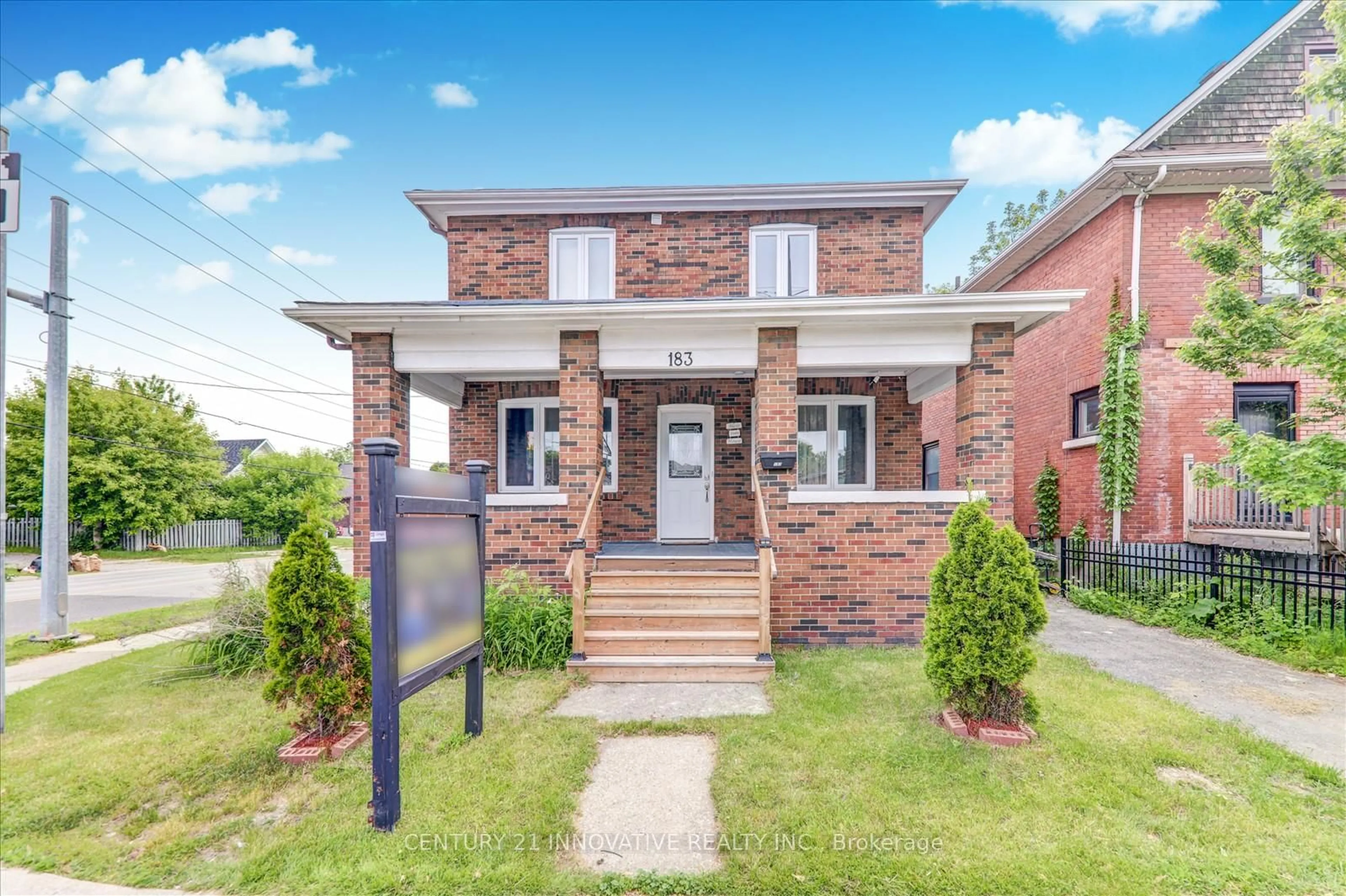 Home with brick exterior material, street for 183 Ritson Rd, Oshawa Ontario L1H 5H6