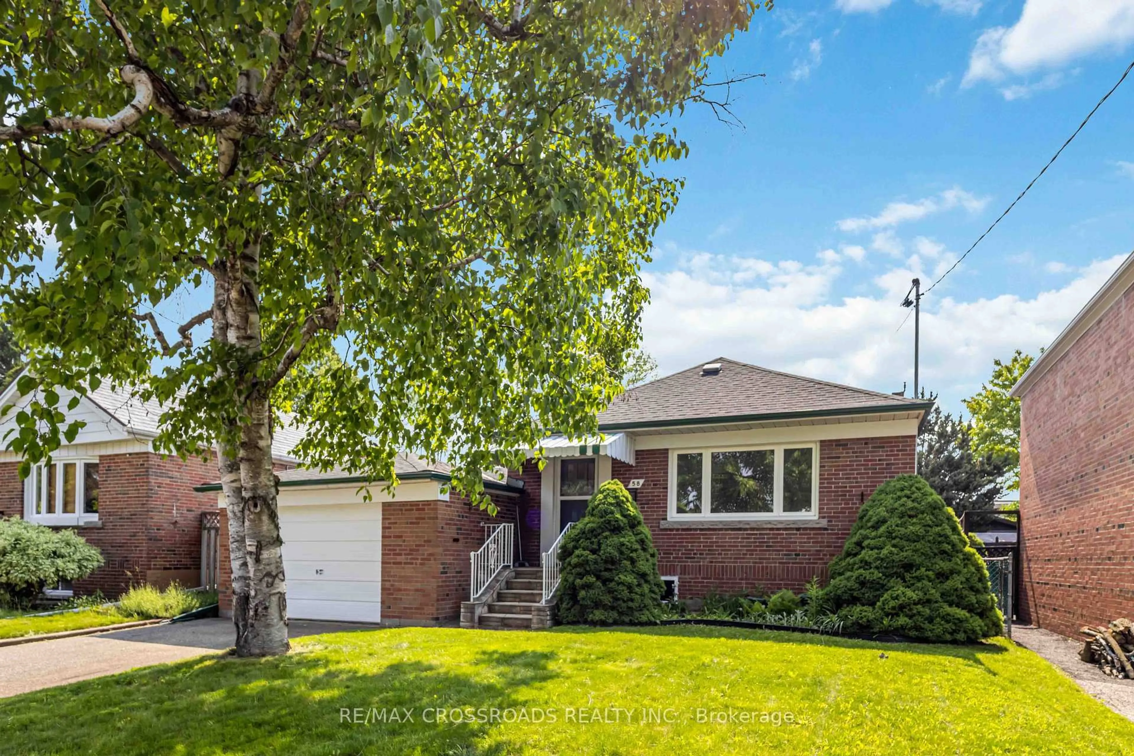 Home with brick exterior material, street for 58 Greylawn Cres, Toronto Ontario M1R 2V6