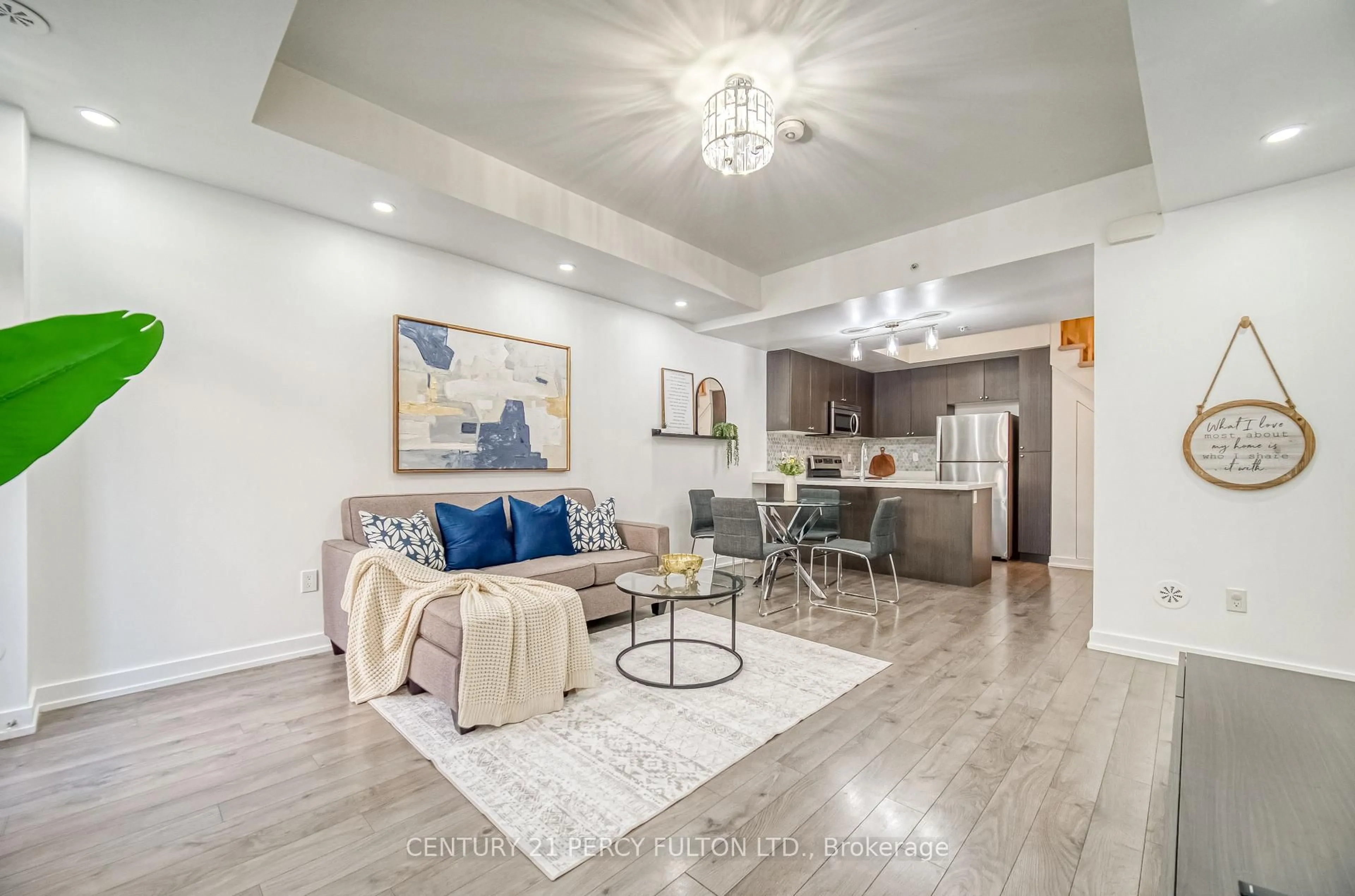 Living room with furniture, unknown for 1555 Kingston Rd #504, Pickering Ontario L1V 0E9
