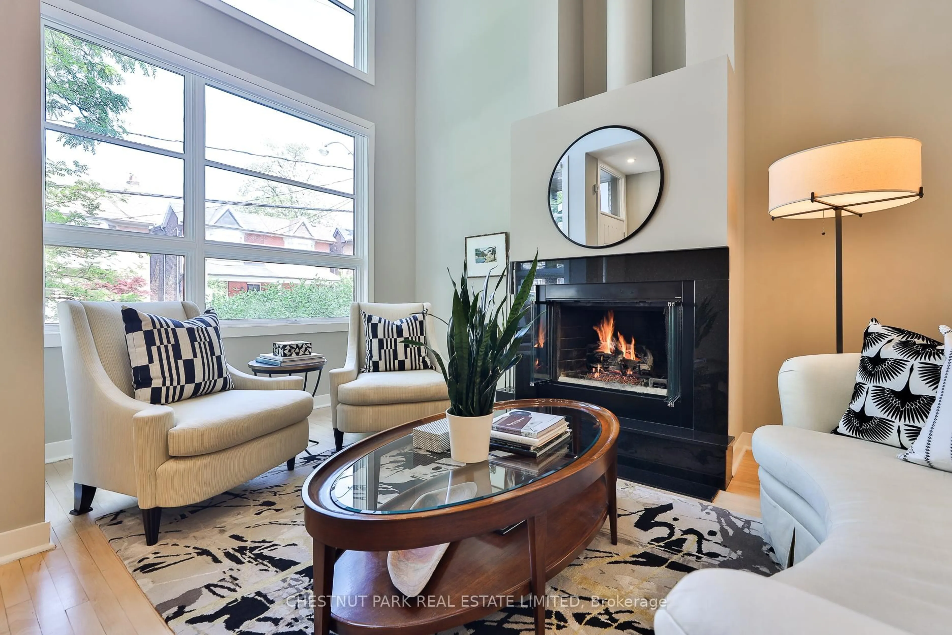 Living room with furniture, unknown for 113 Cambridge Ave, Toronto Ontario M4K 2L7