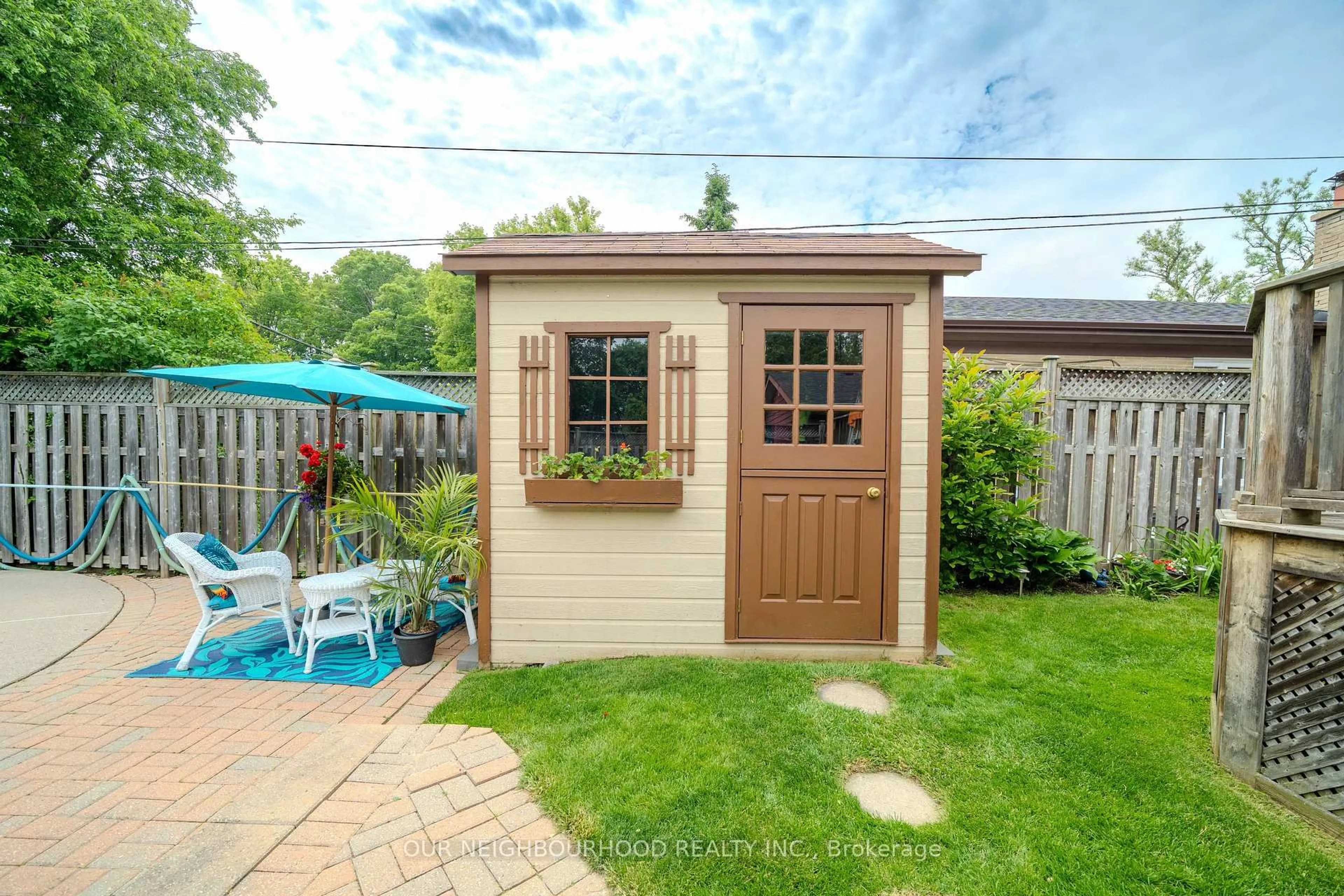 Shed for 15 Penetang Cres, Toronto Ontario M1K 4Y4