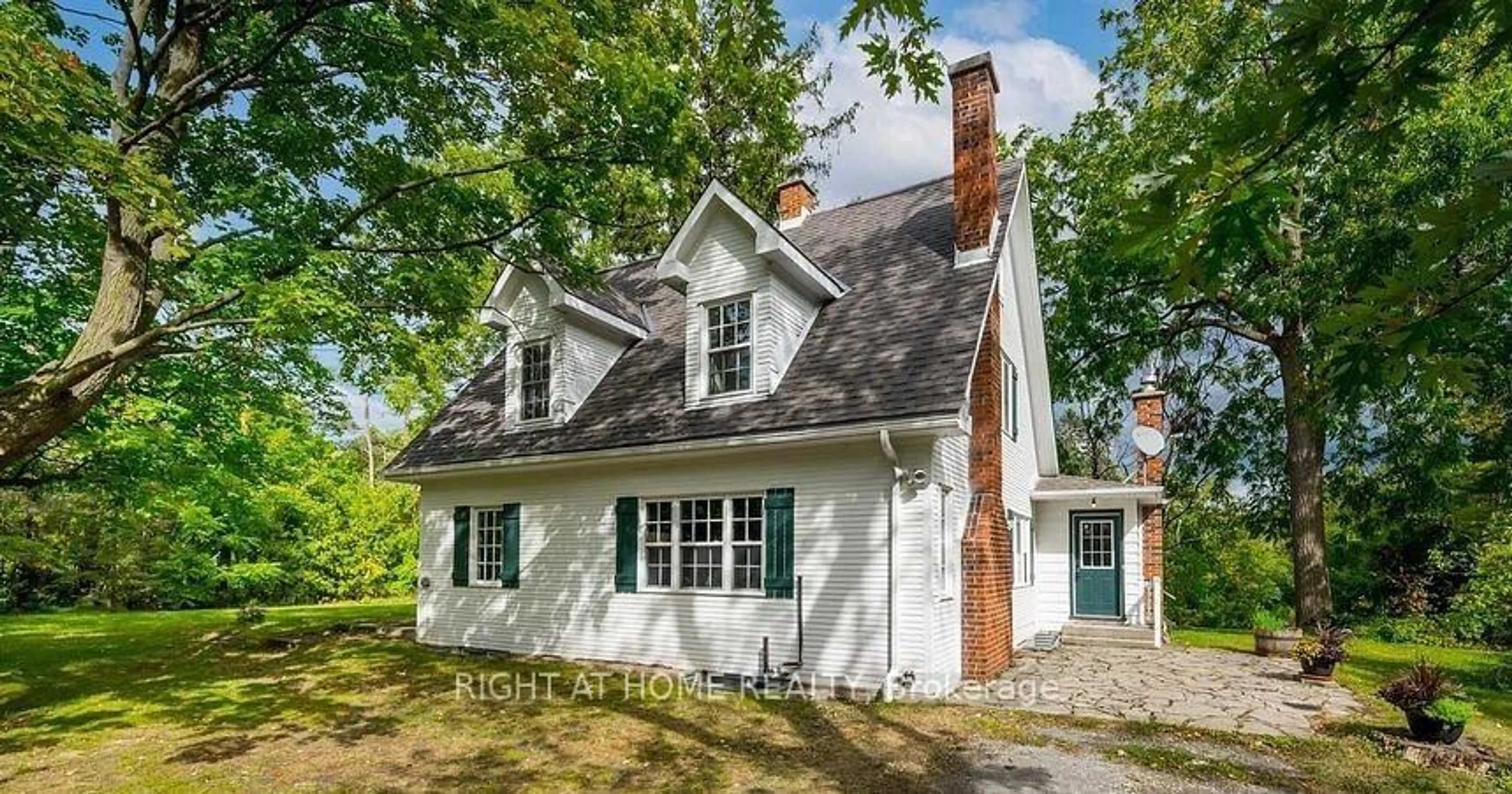 Home with brick exterior material, street for 185 Uxbridge-Pickering Line, Pickering Ontario L1Y 0A4