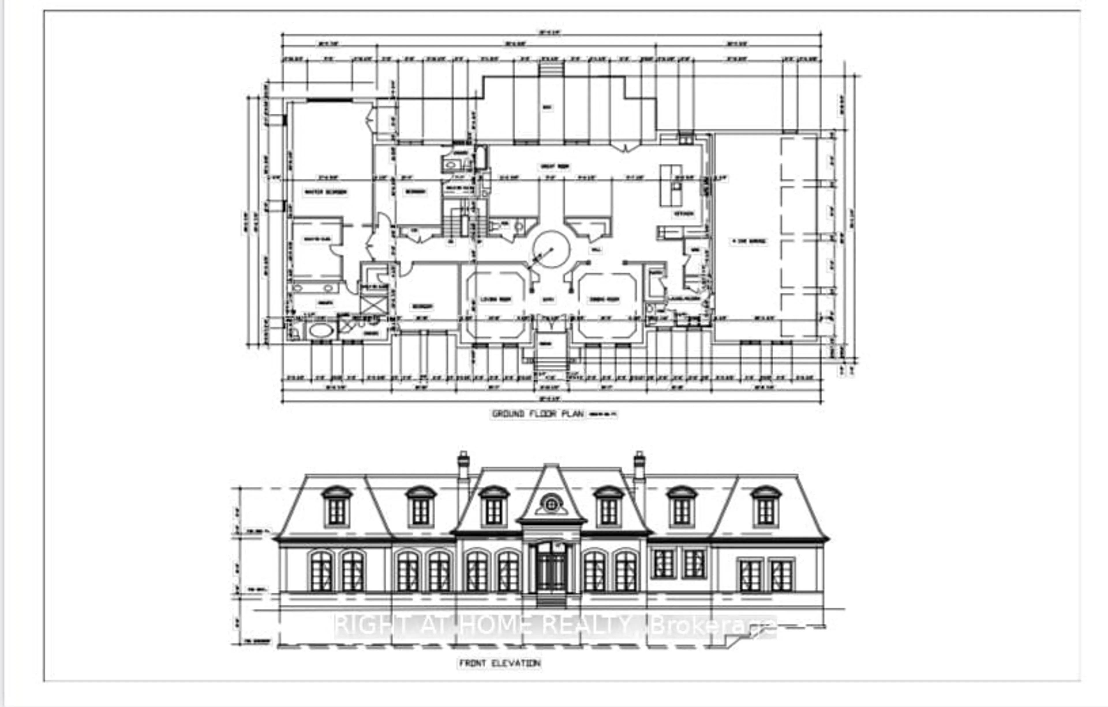 Floor plan for 185 Uxbridge-Pickering Line, Pickering Ontario L1Y 0A4