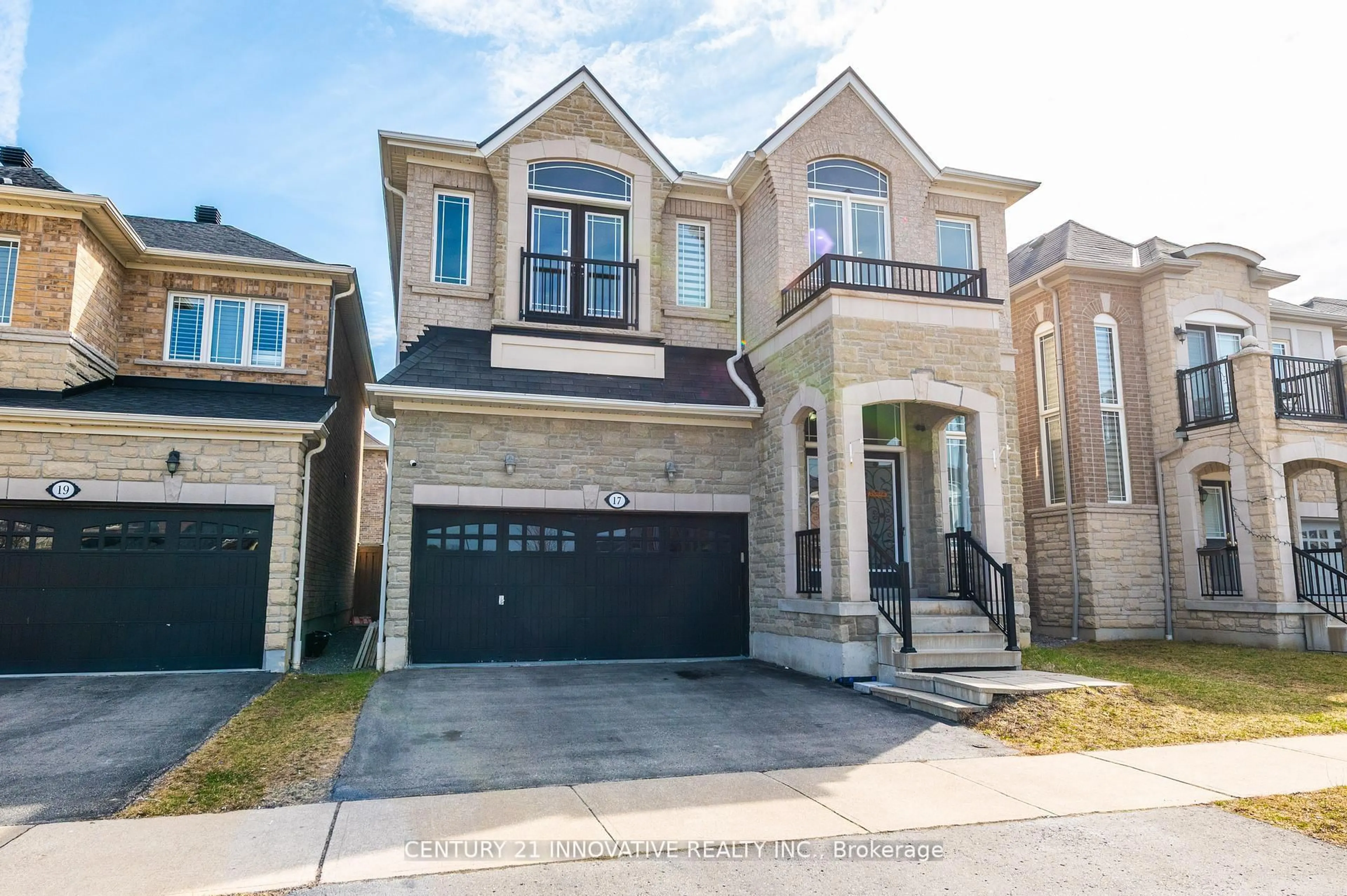 Home with brick exterior material, street for 17 Arfield Ave, Ajax Ontario L1Z 0G2