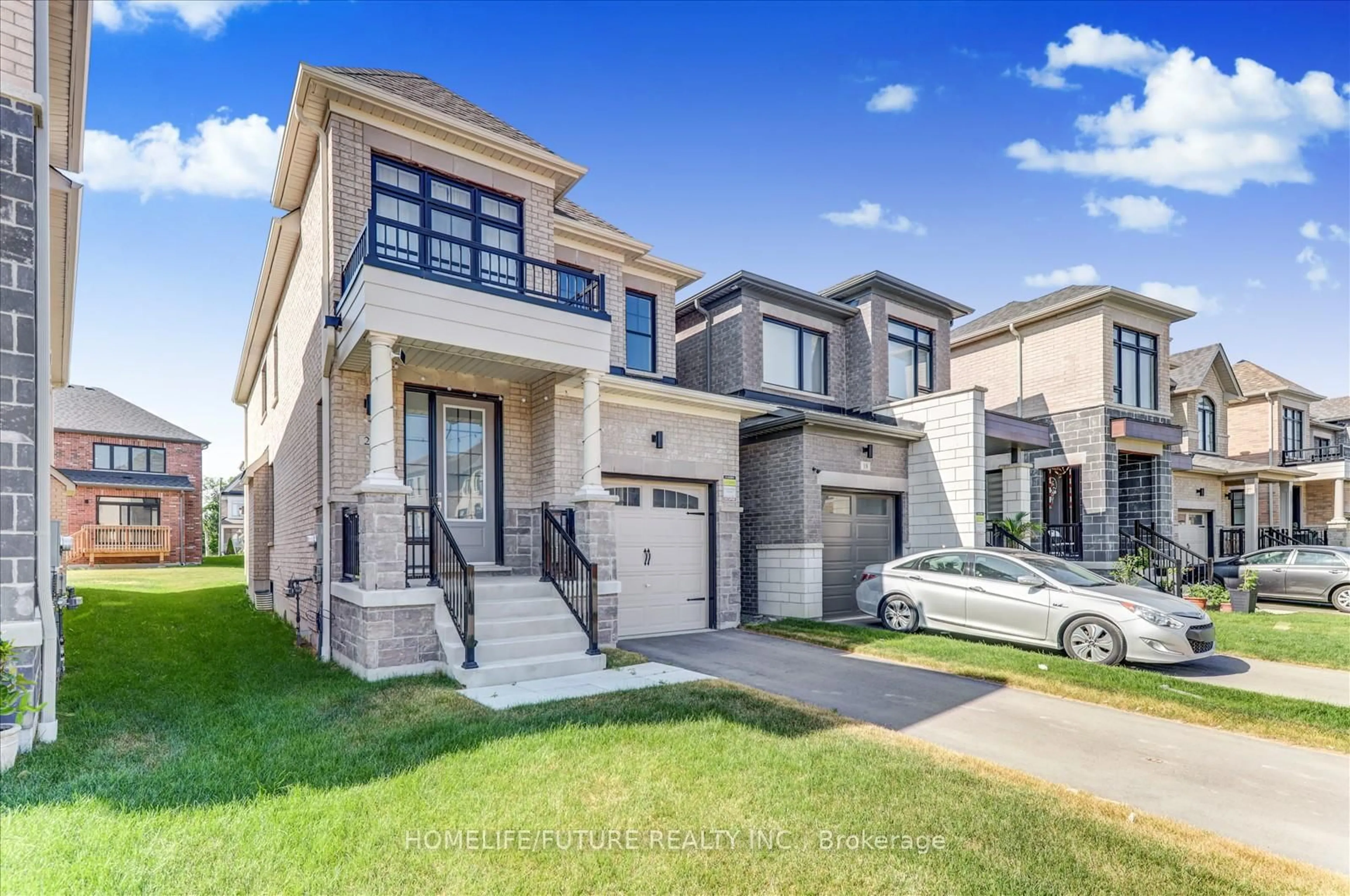 Home with brick exterior material, street for 20 Deer Ridge Cres, Whitby Ontario L1P 0P3