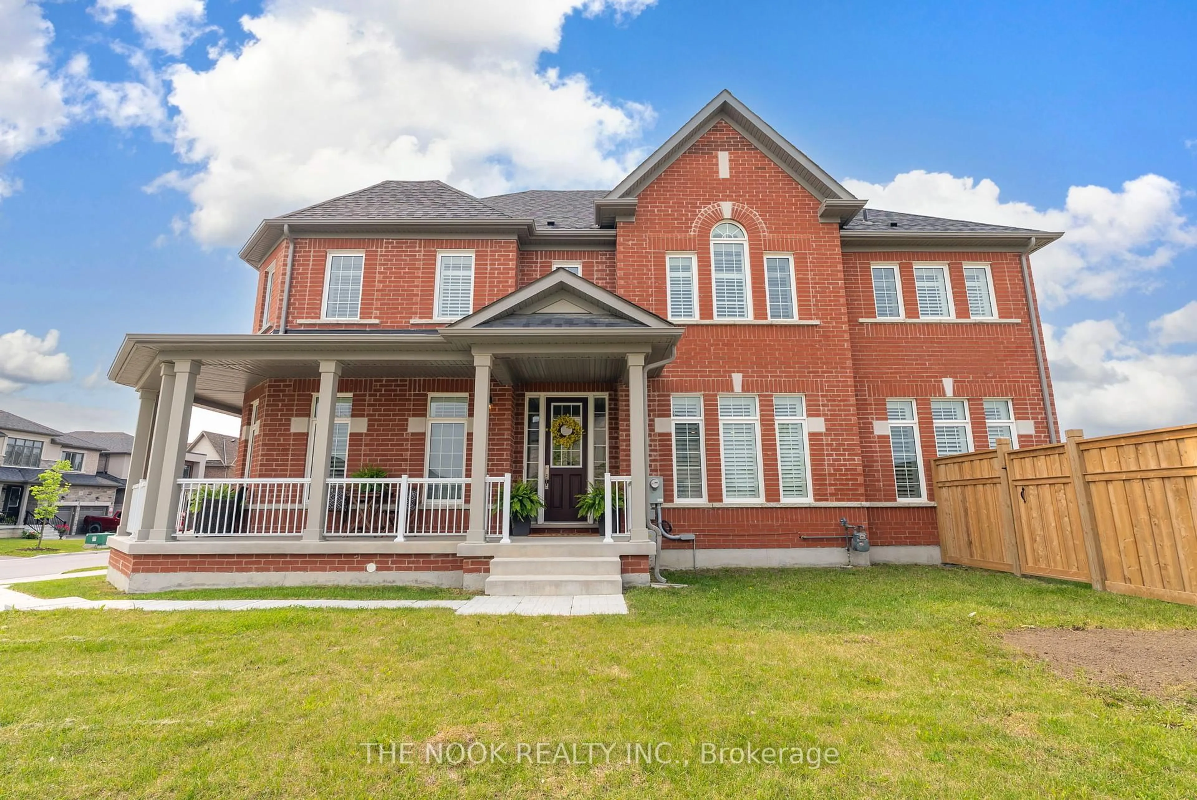 Home with brick exterior material, street for 110 Wamsley Cres, Clarington Ontario L1B 0W1