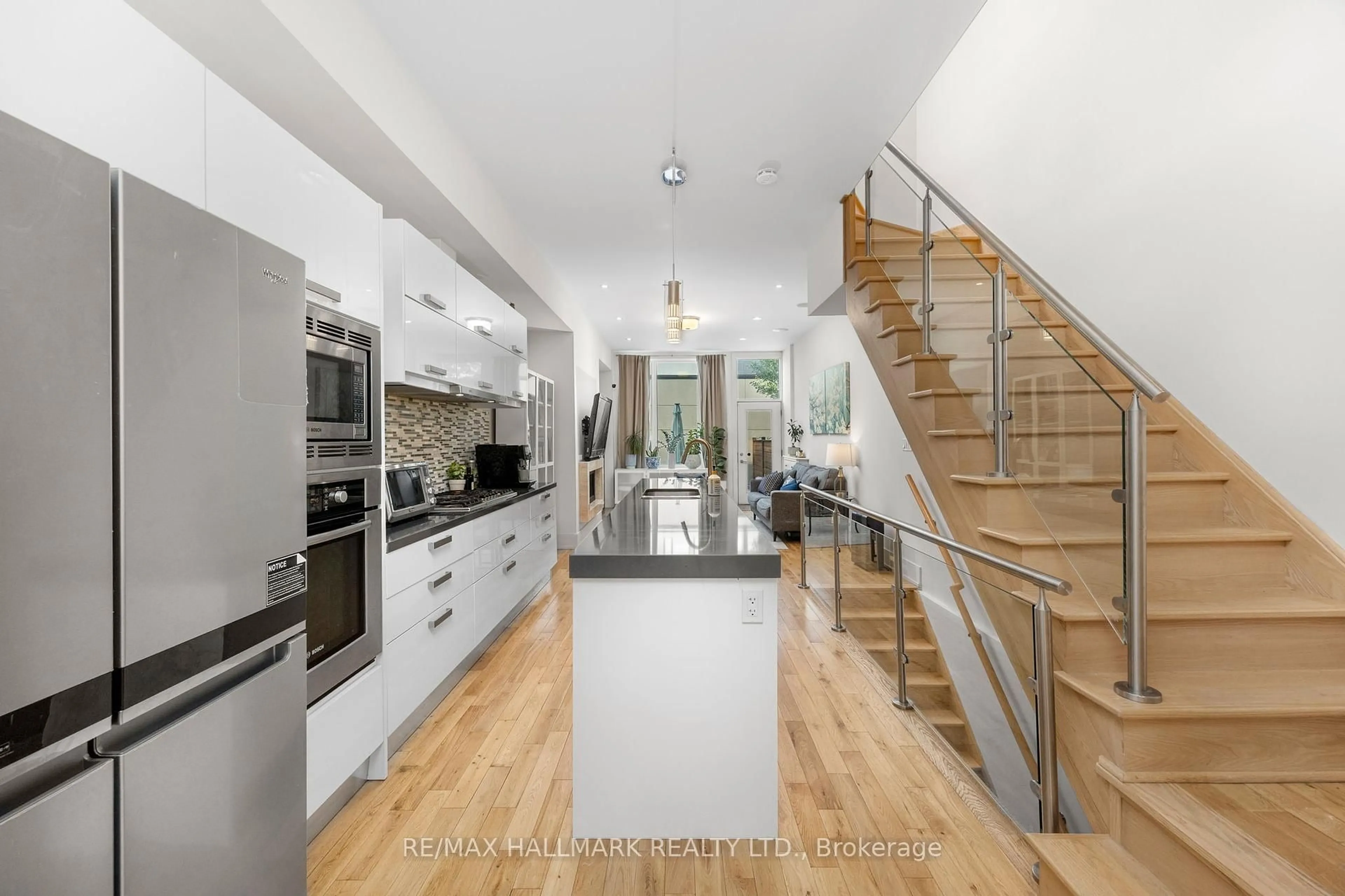 Contemporary kitchen, unknown for 68 Boulton Ave, Toronto Ontario M4M 2J5