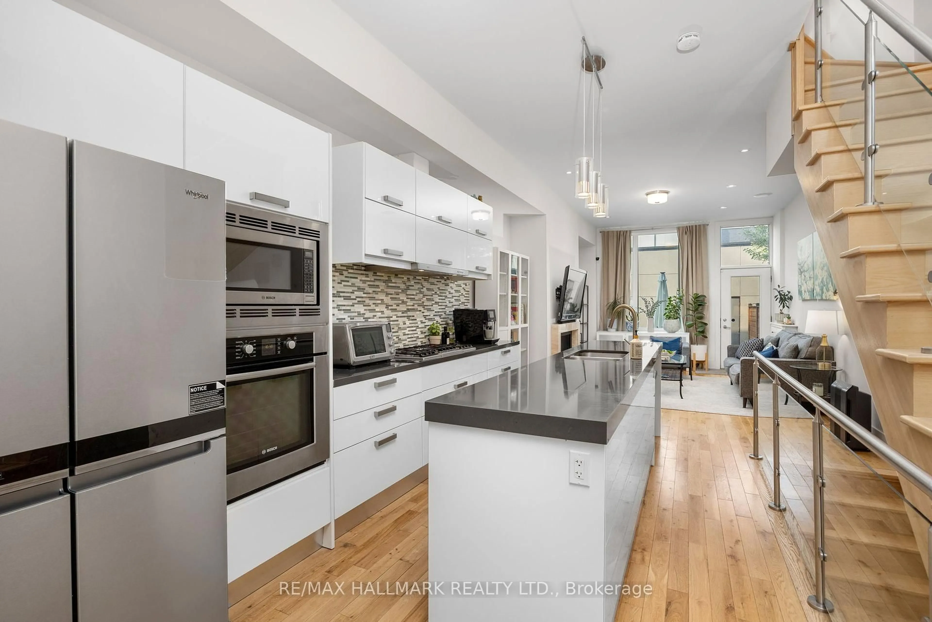 Contemporary kitchen, unknown for 68 Boulton Ave, Toronto Ontario M4M 2J5