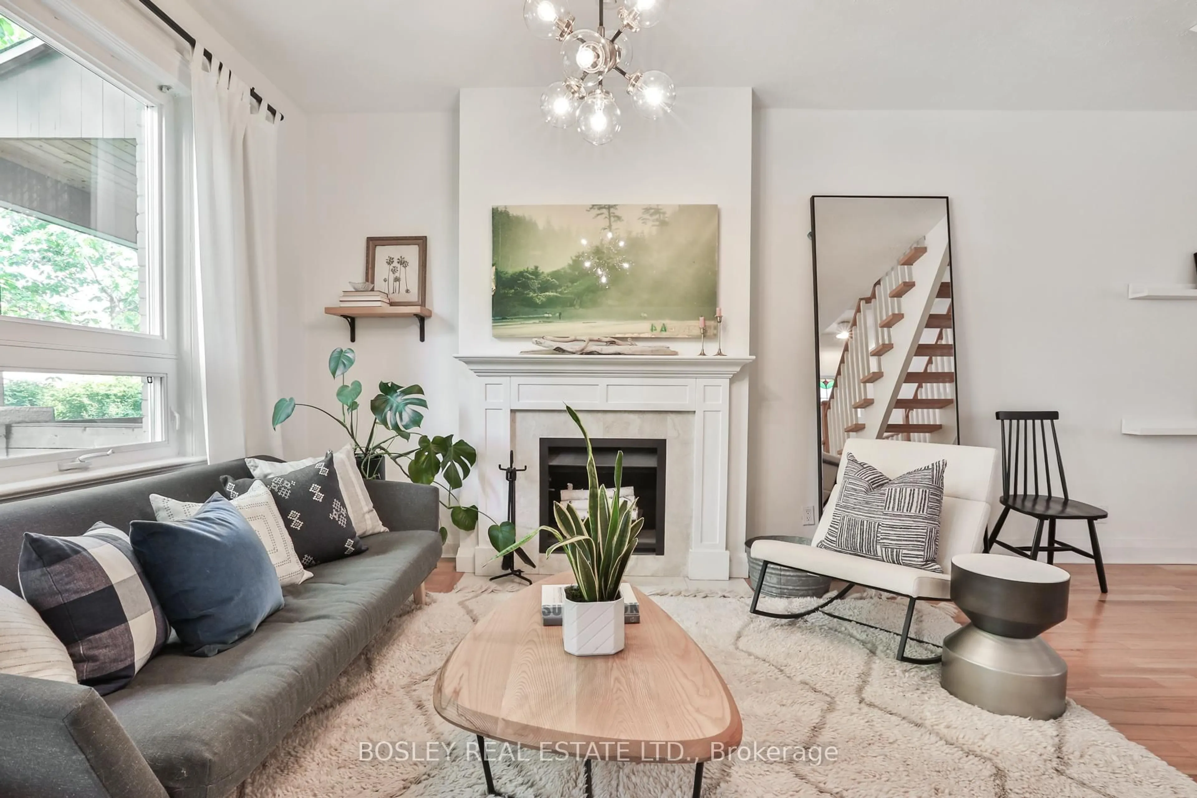 Living room with furniture, unknown for 9 Prust Ave, Toronto Ontario M4L 2M7