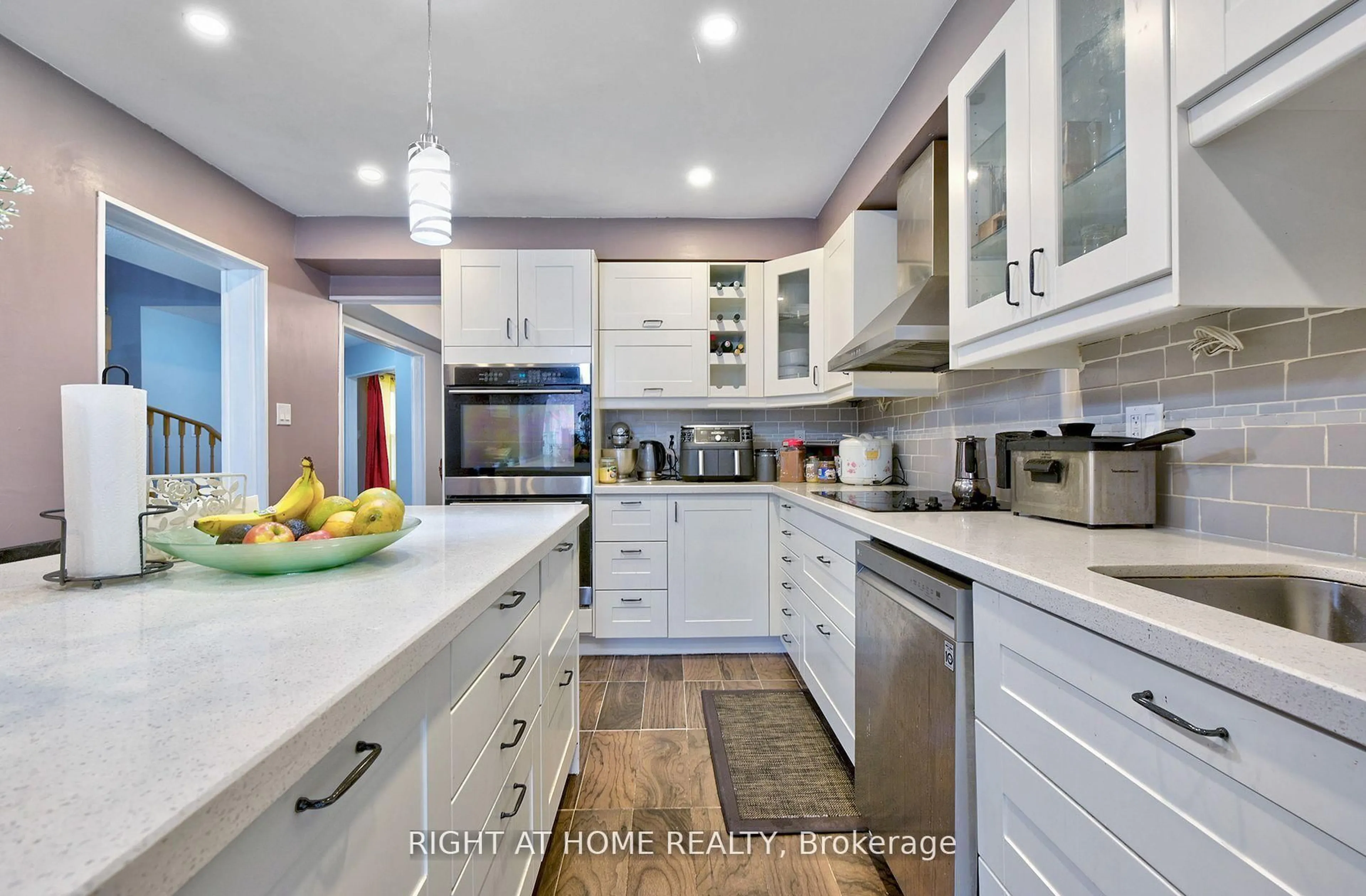 Open concept kitchen, unknown for 9 Brennan Rd, Ajax Ontario L1T 2G1