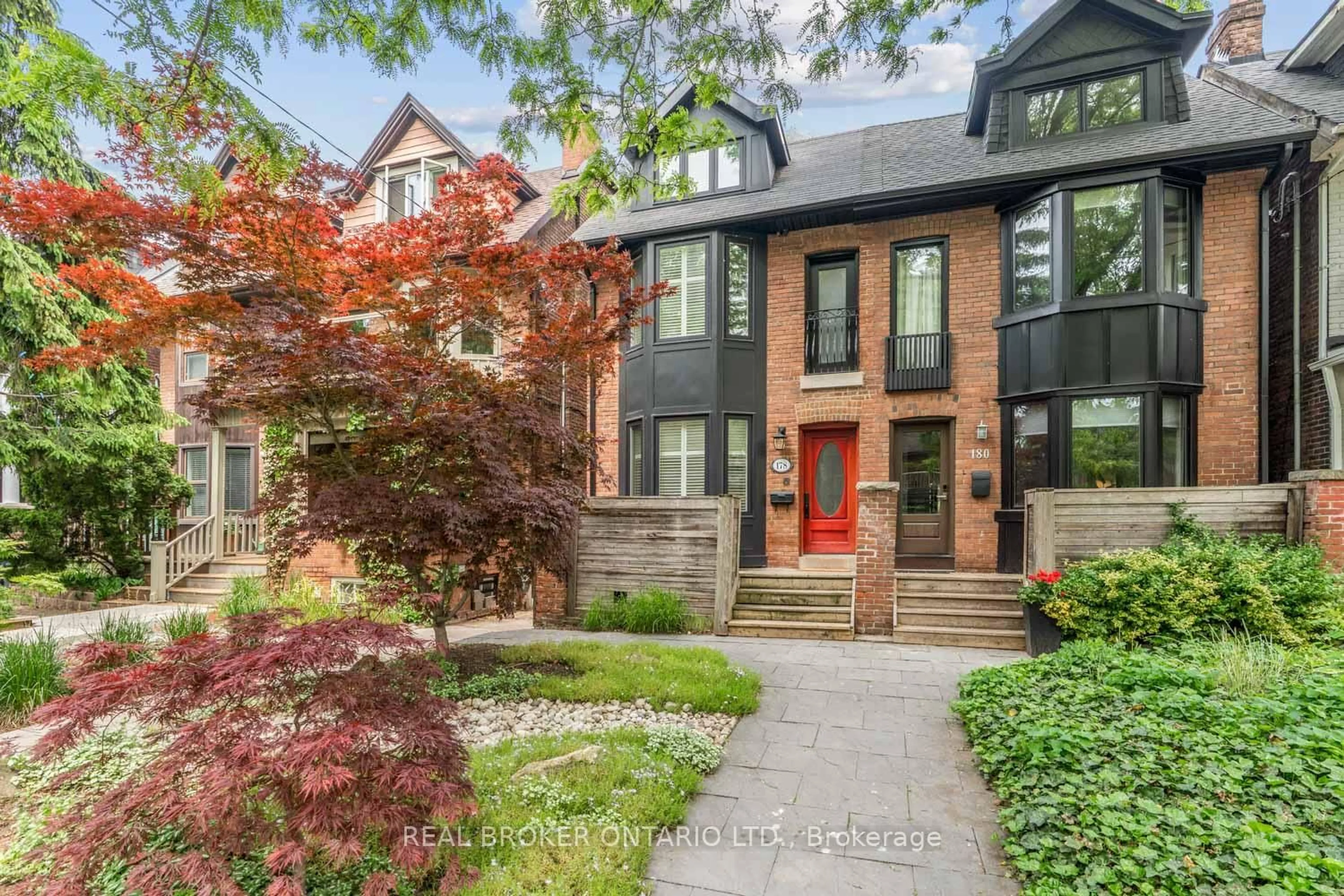 Home with brick exterior material, street for 178 Browning Ave, Toronto Ontario M4K 1W5
