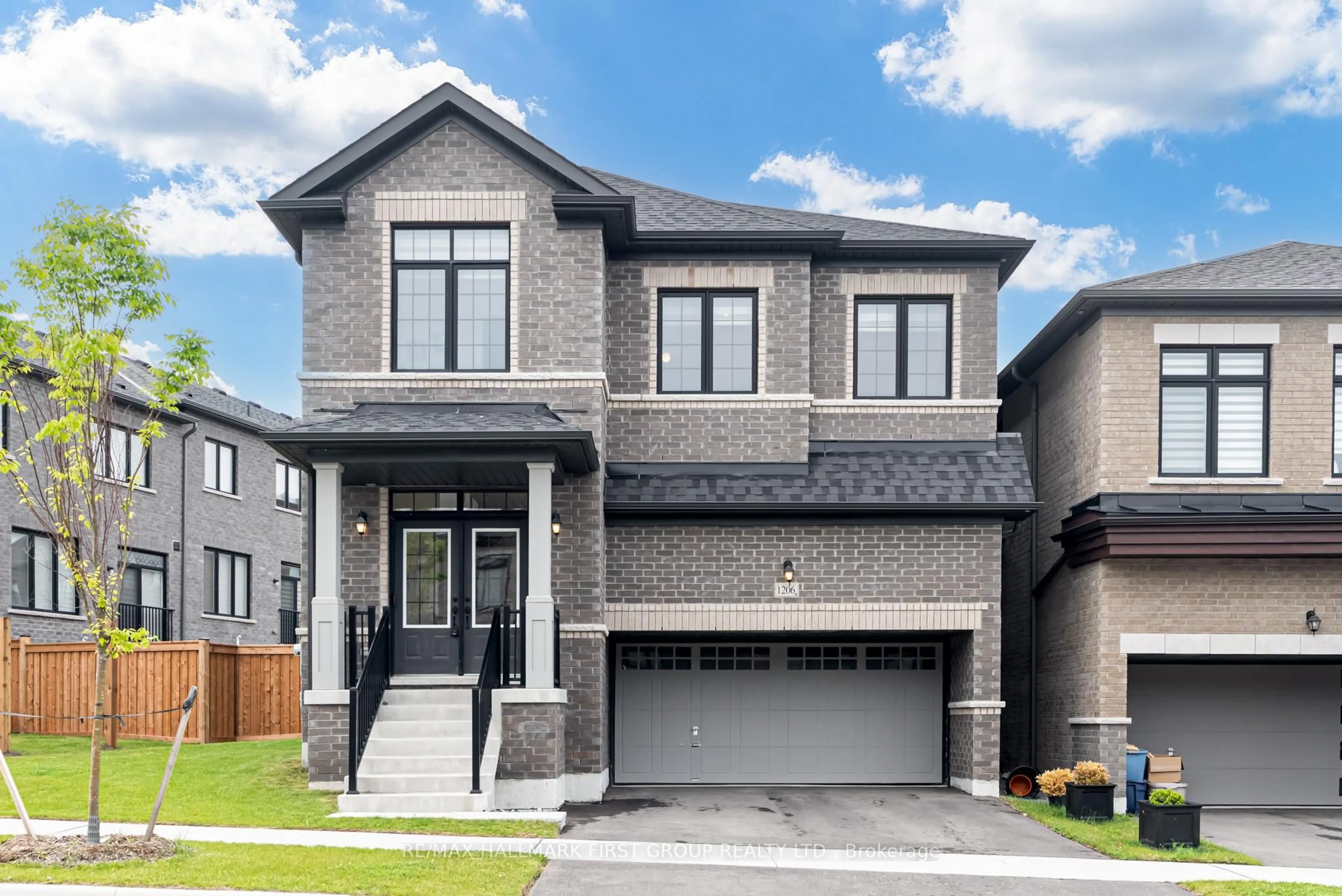 Home with brick exterior material, street for 1206 Chateau Crt, Pickering Ontario L1X 0M1