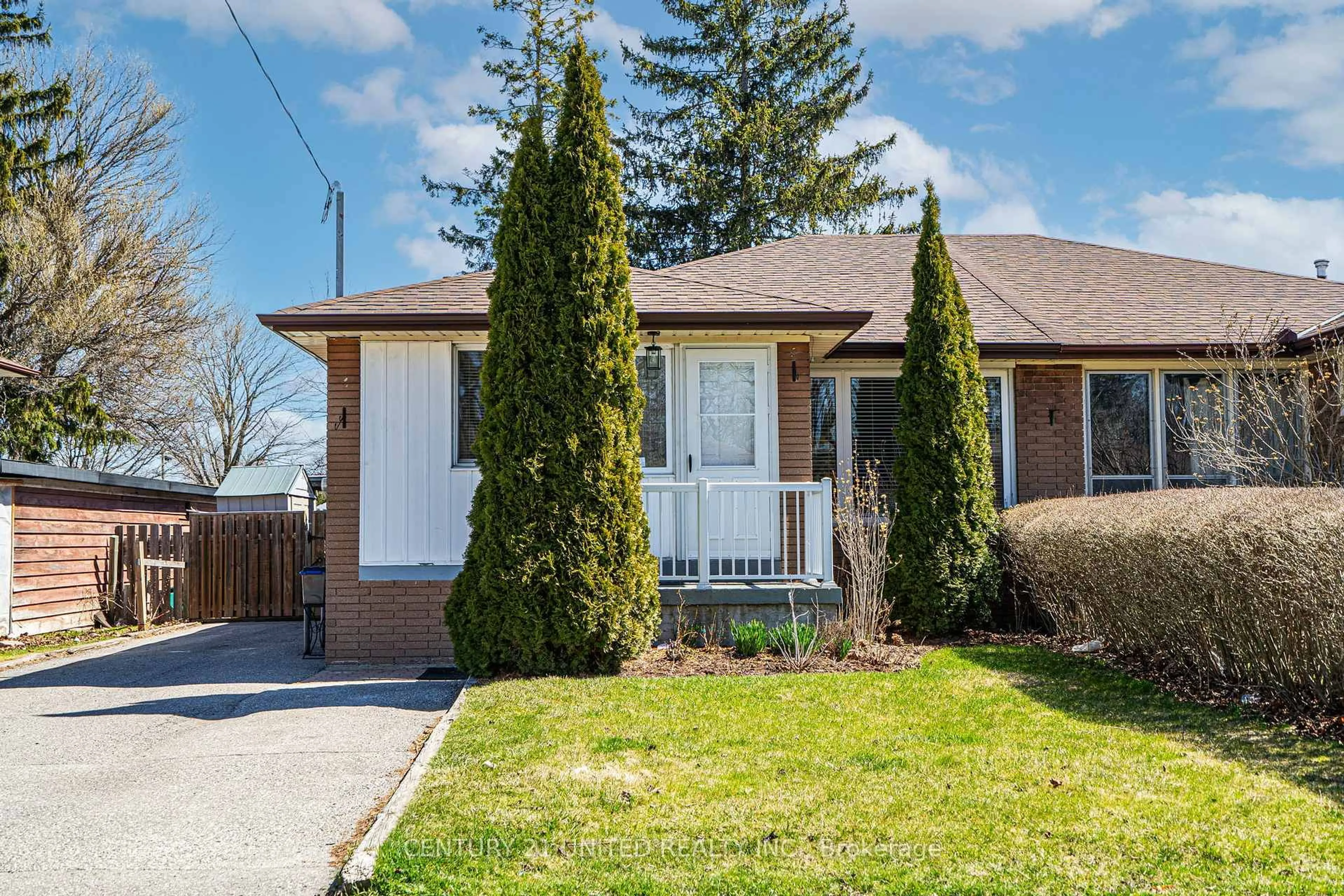 Home with brick exterior material, street for 243 Lupin Dr, Whitby Ontario L1N 1Y4