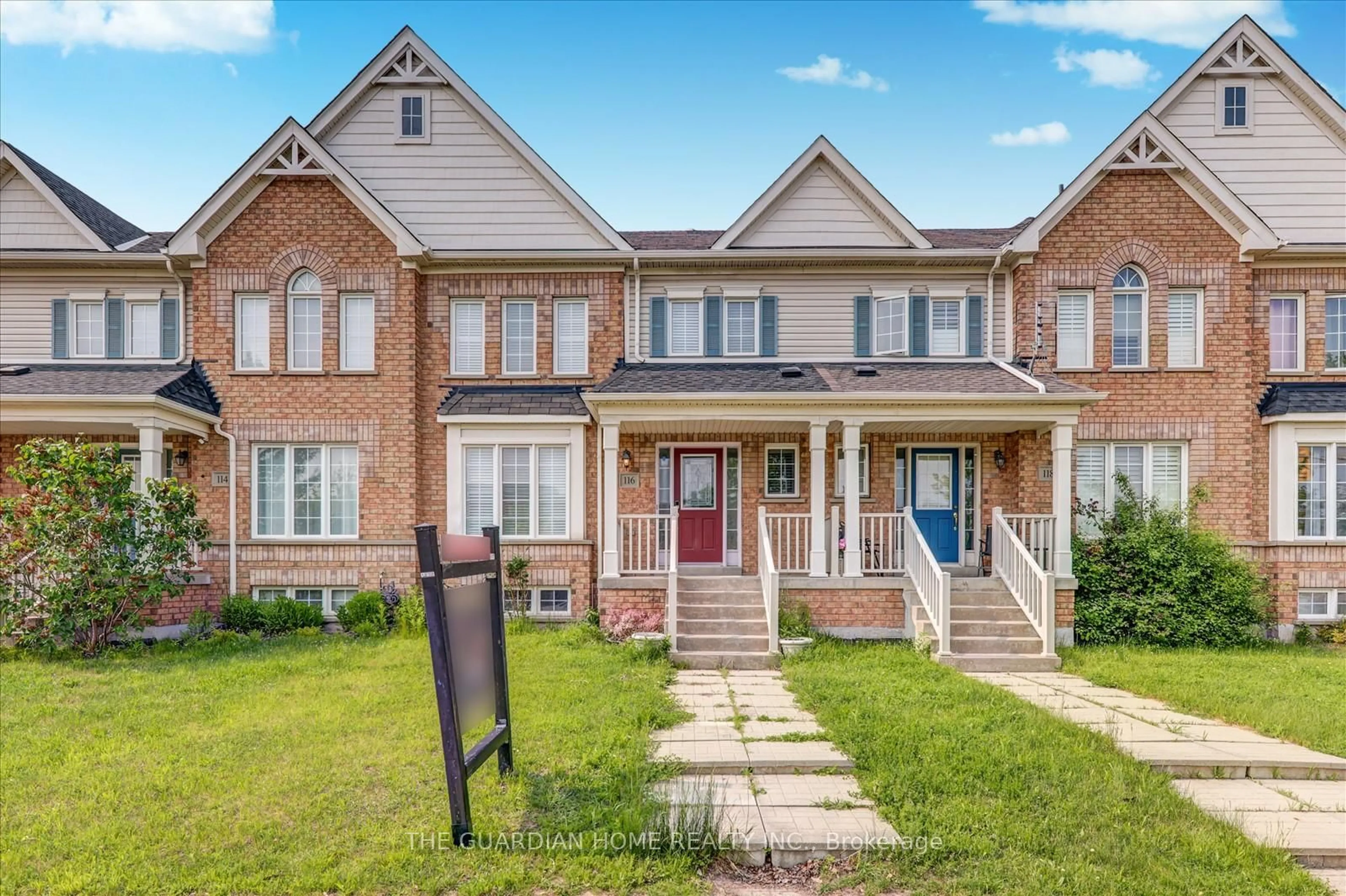 Home with brick exterior material, street for 116 Williamson Dr, Ajax Ontario L1T 0A5