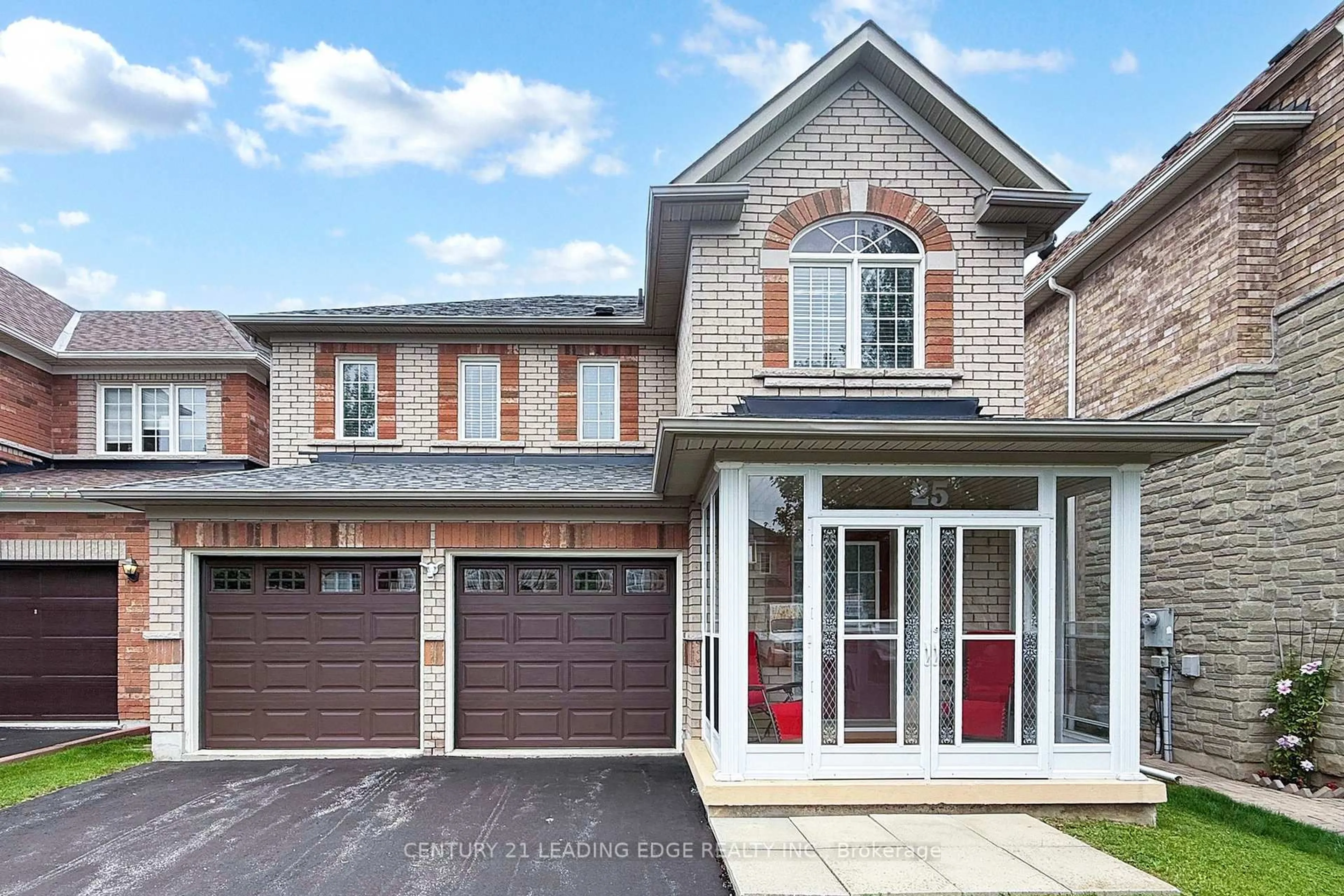 Home with brick exterior material, street for 25 Solstice Dr, Toronto Ontario M1X 2A5