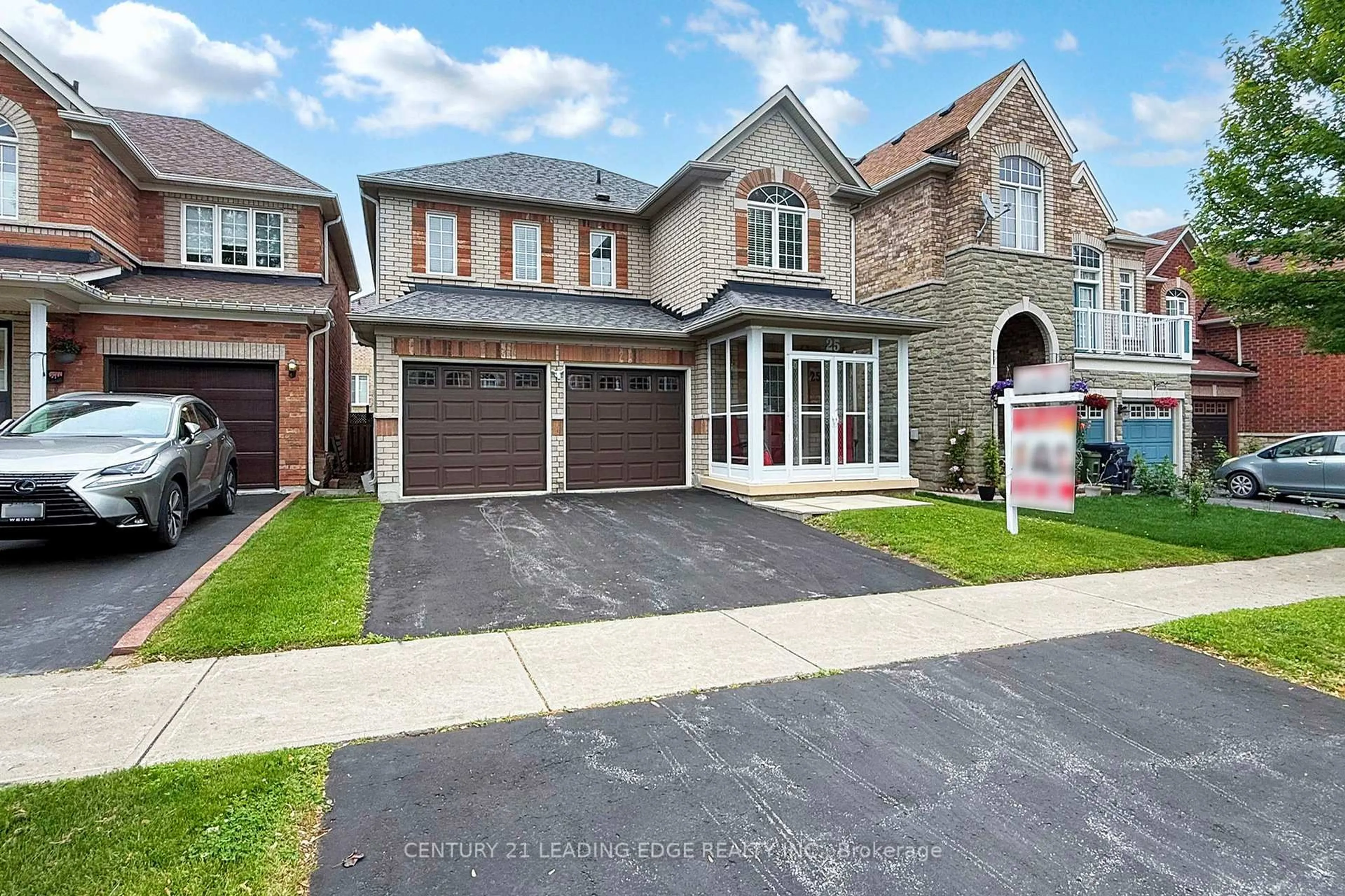 Home with brick exterior material, street for 25 Solstice Dr, Toronto Ontario M1X 2A5