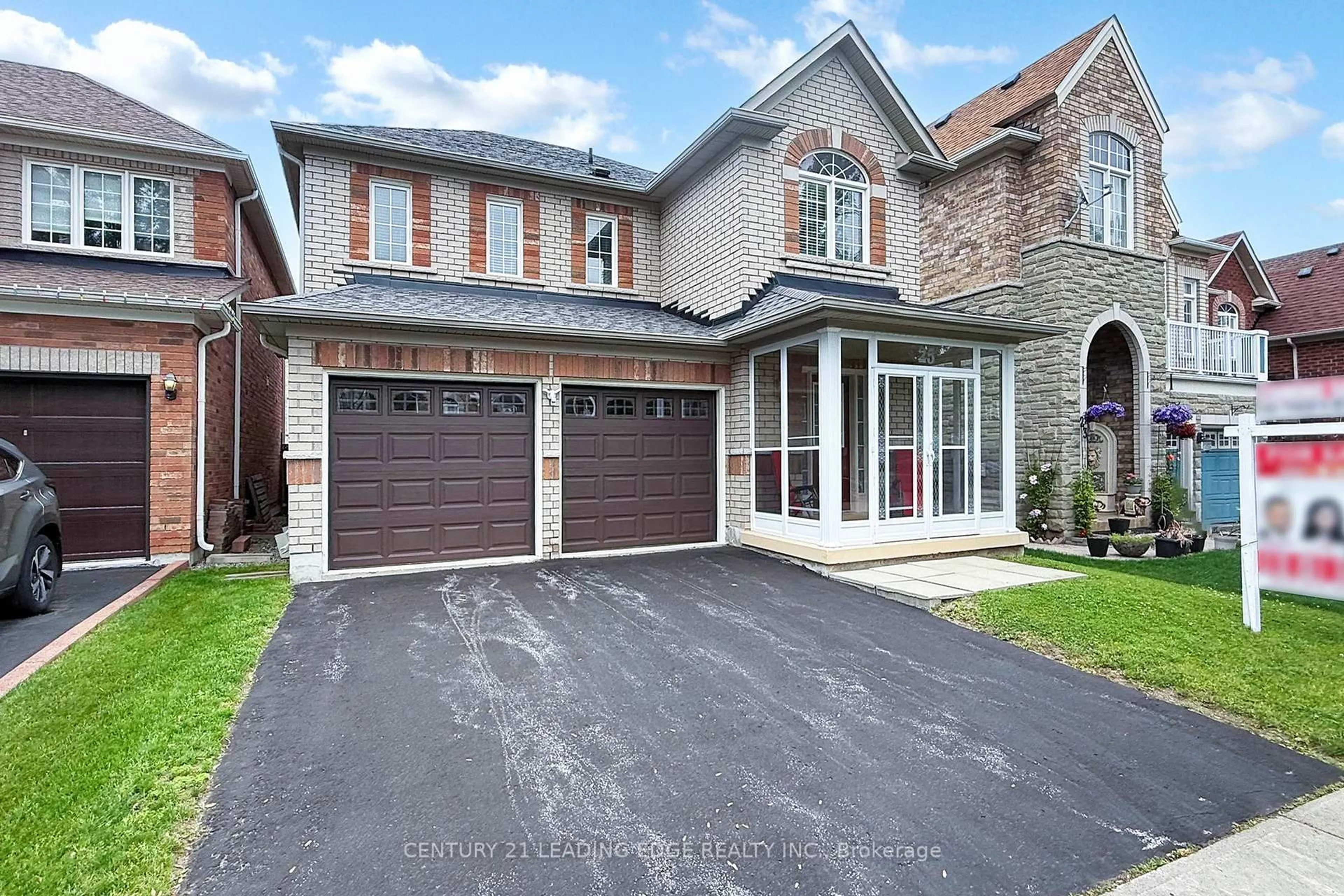 Home with brick exterior material, street for 25 Solstice Dr, Toronto Ontario M1X 2A5
