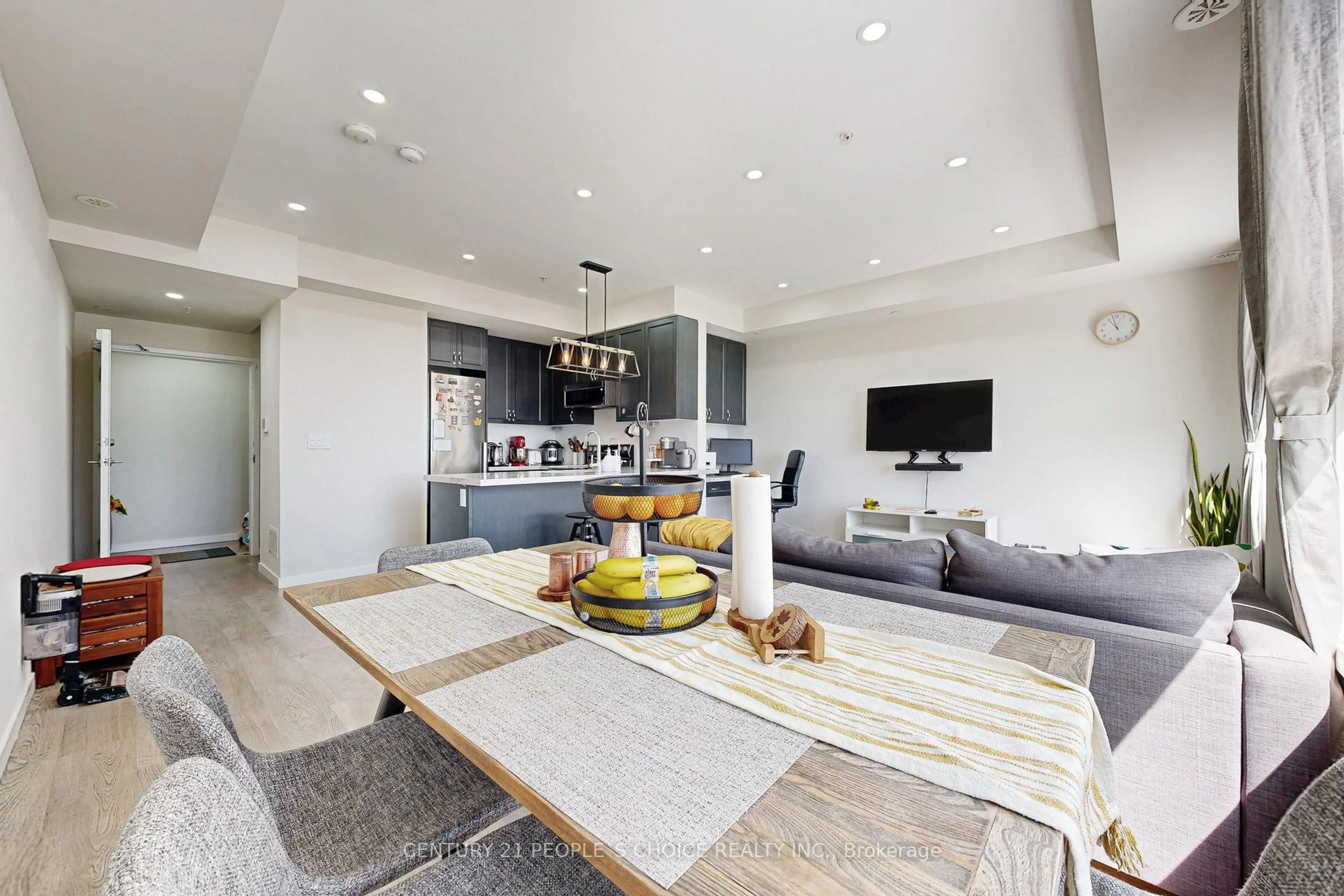 Open concept kitchen, unknown for 1711 Pure Springs Blvd #122, Pickering Ontario L1X 0E3