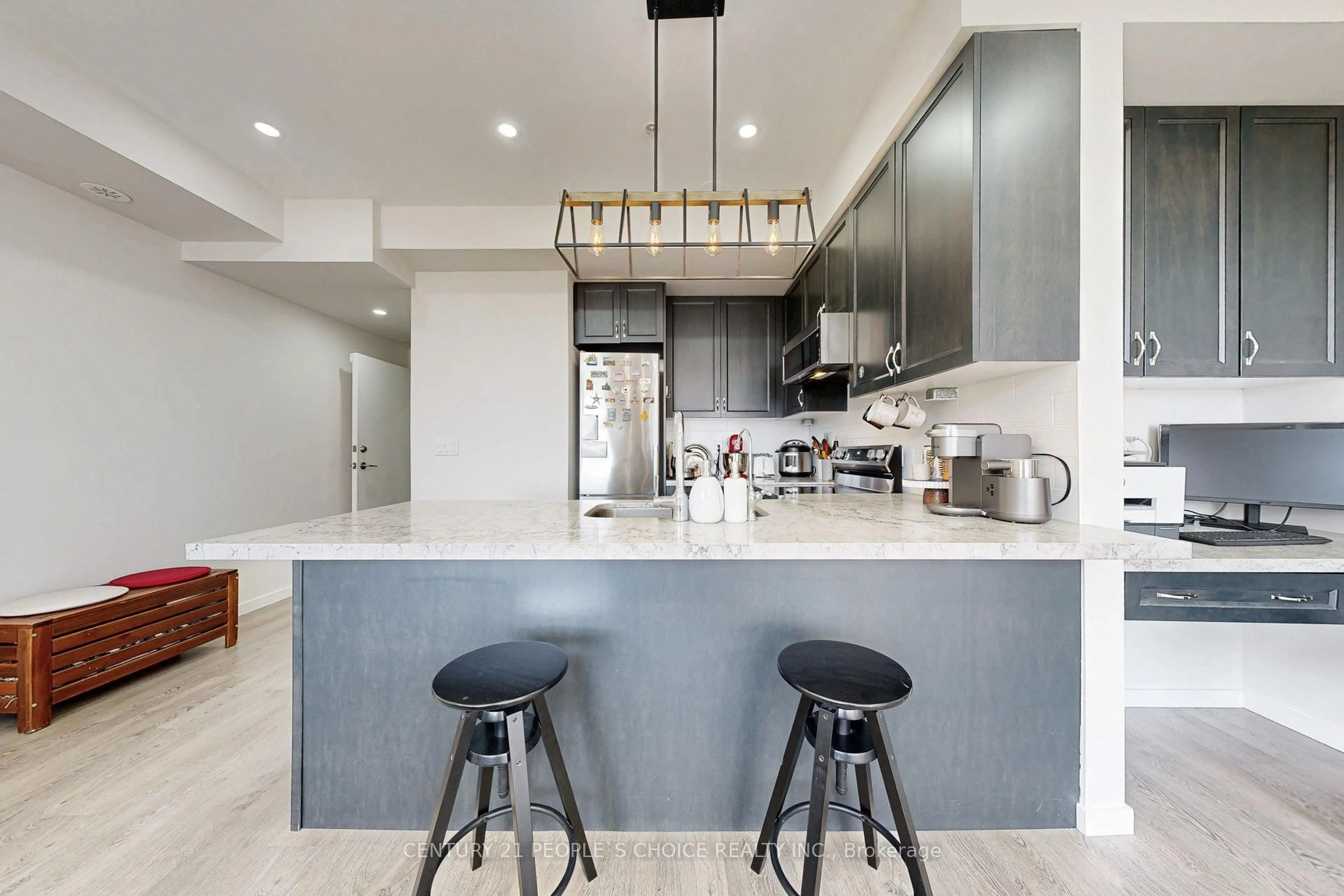 Contemporary kitchen, unknown for 1711 Pure Springs Blvd #122, Pickering Ontario L1X 0E3